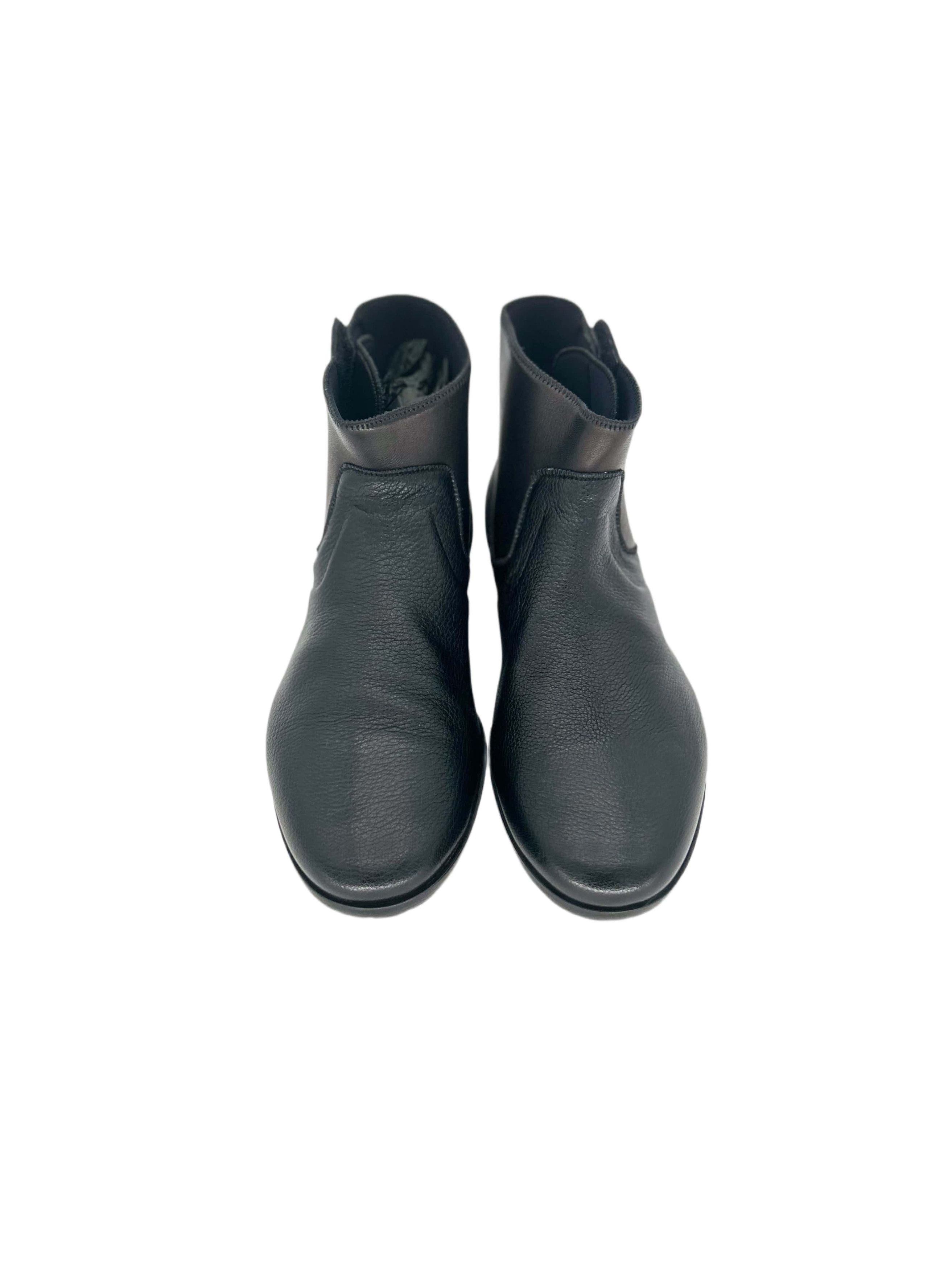 Lanvin Lanvin Black Chelsea Boot With Velcro Closure Size US 8 / EU 41 - 3 Thumbnail
