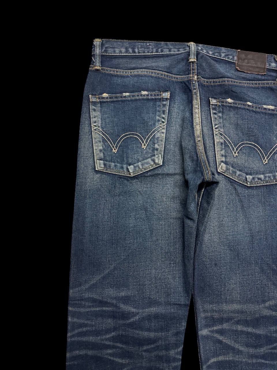 Edwin INSANE Edwin 90s Style Rusty Whisker Mudwash Distressed Jean Size US 31 - 15 Thumbnail