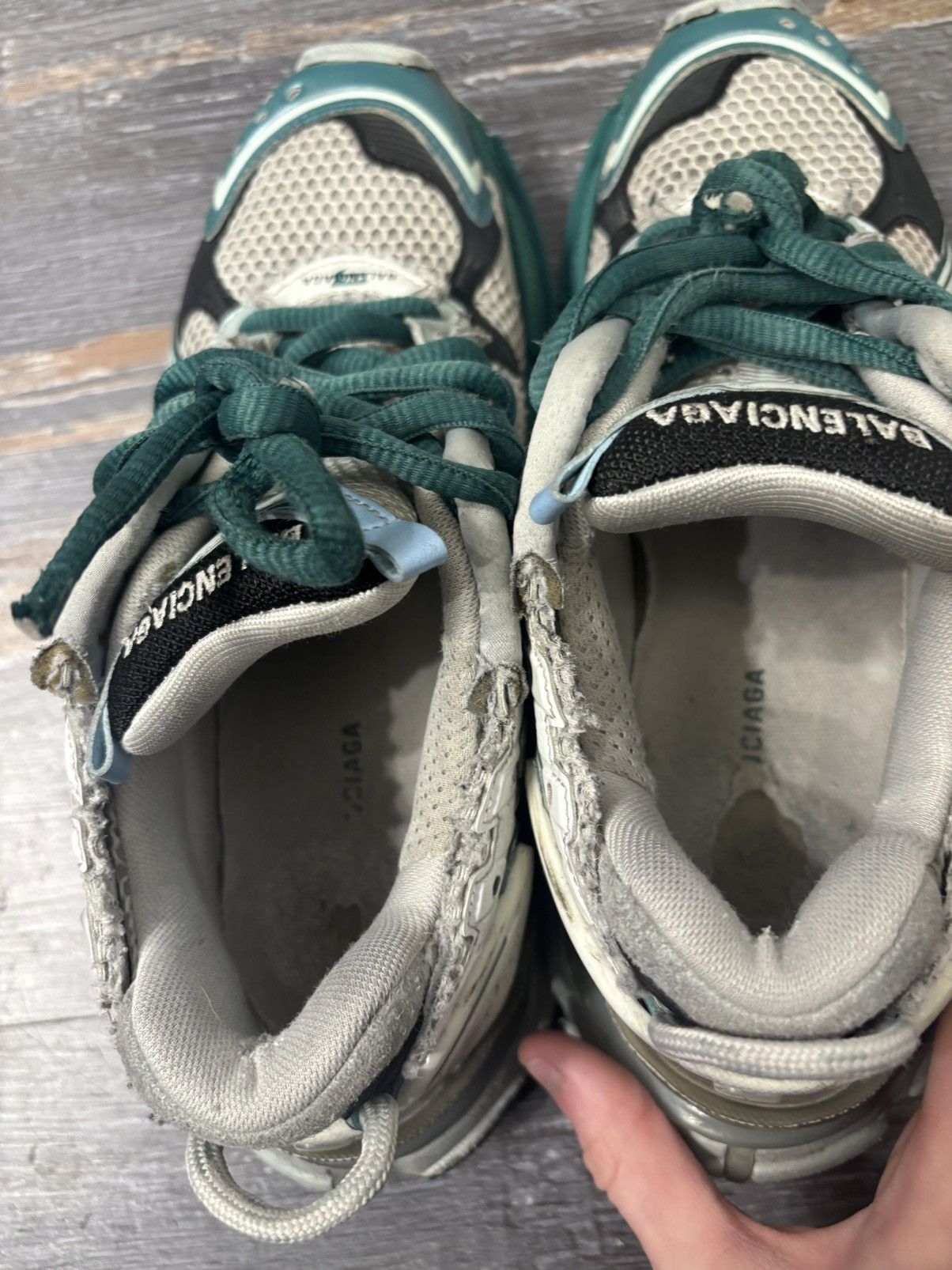 Balenciaga Balenciaga Runner Teal Blue Size US 9 / EU 42 - 7 Thumbnail