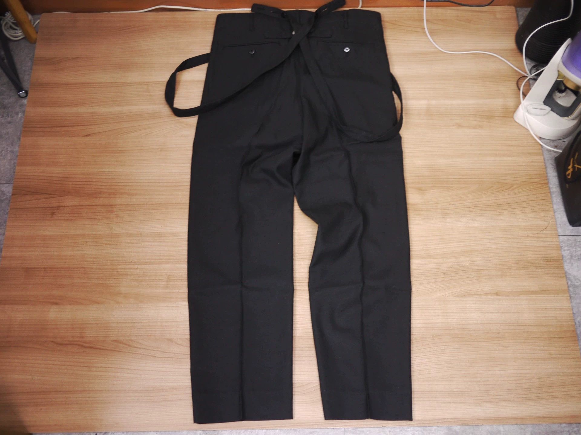 Visvim VISVIM CAMUS BRACES Pants Black Size 2 Size US 32 / EU 48 - 6 Thumbnail