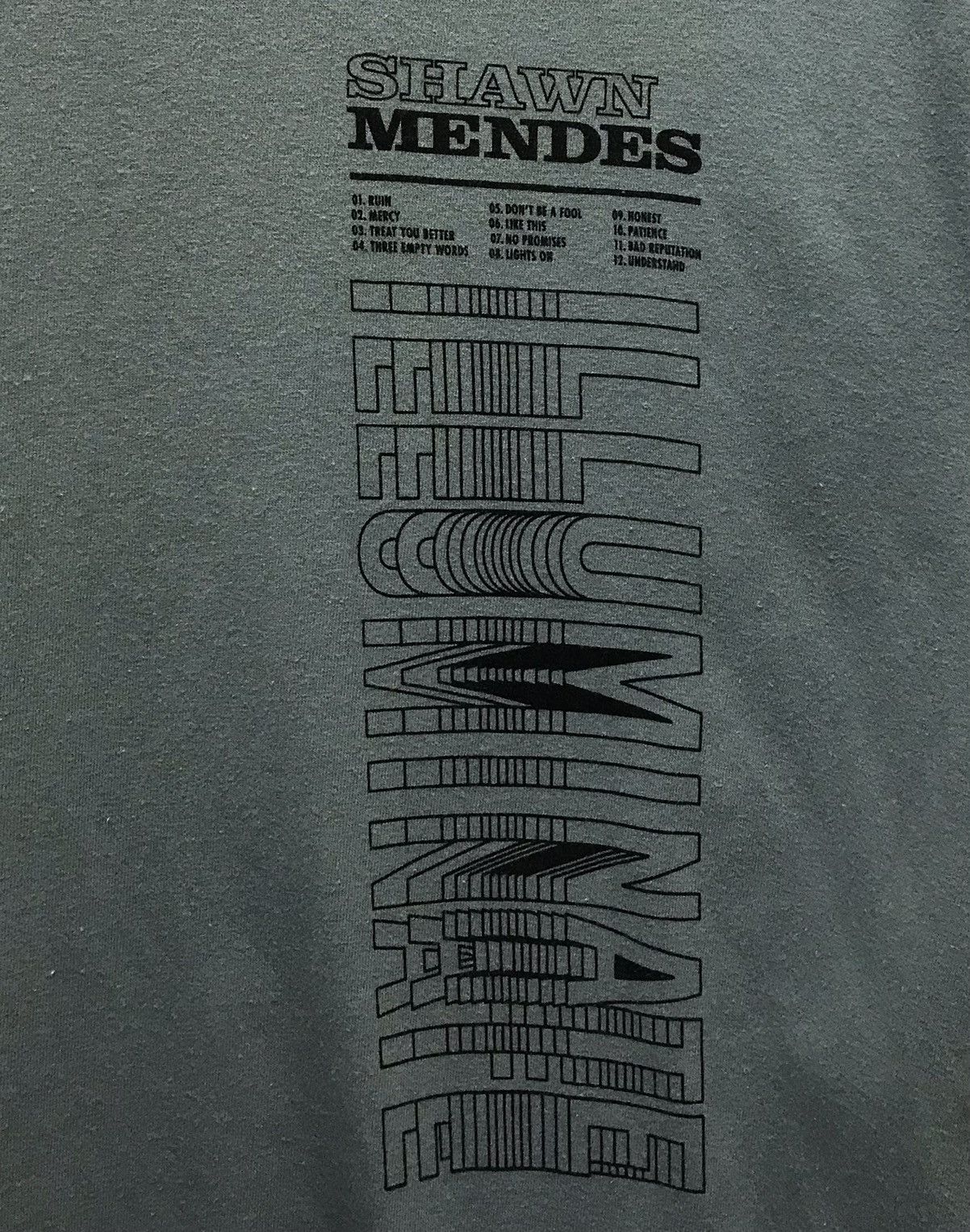 Band Tees × Vintage Vintage Shawn Mendes Long Sleeve Shirt Size US L / EU 52-54 / 3 - 3 Thumbnail