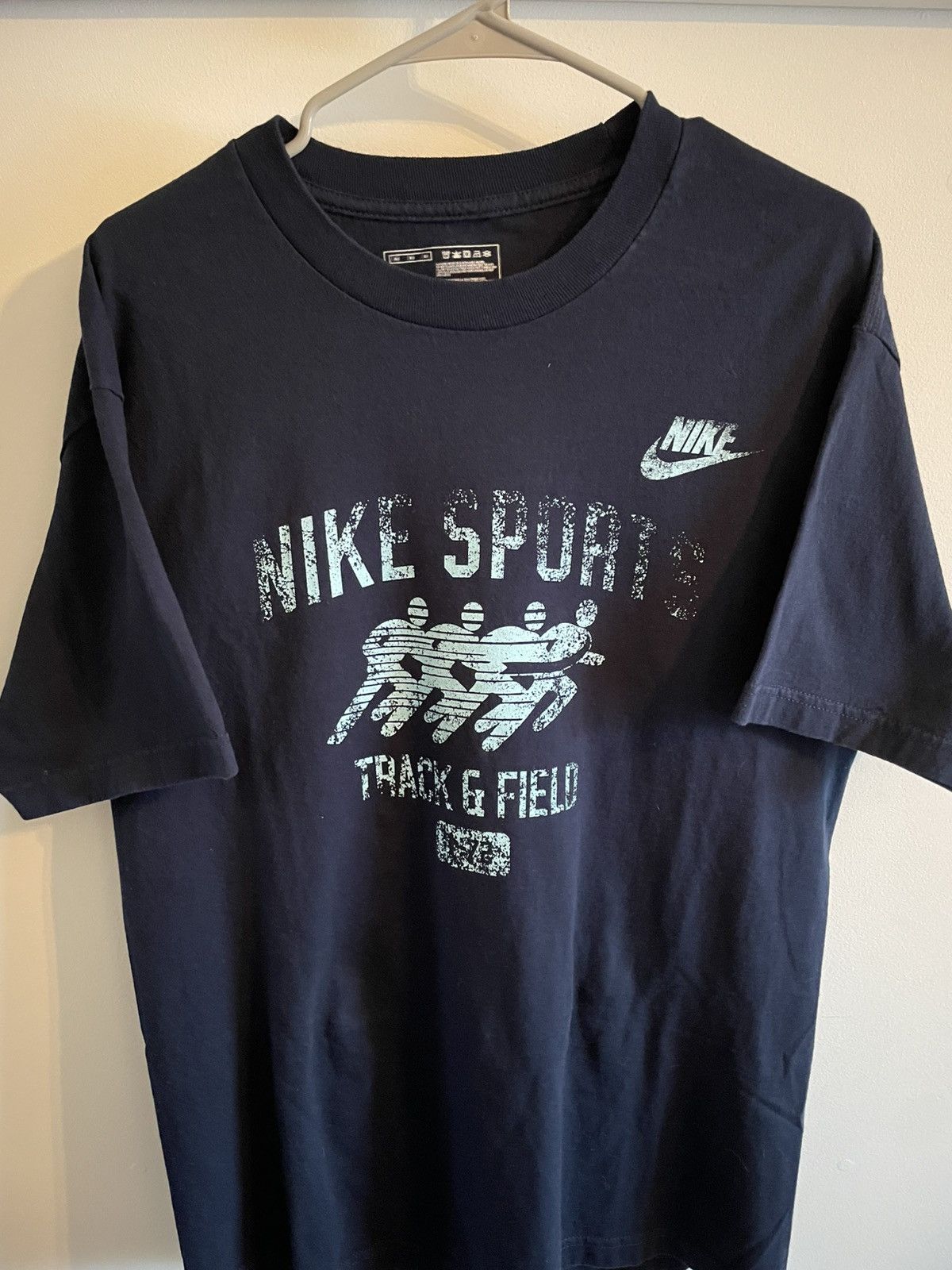 Nike Vintage Nike Track Tee Size US L / EU 52-54 / 3 - 1 Thumbnail