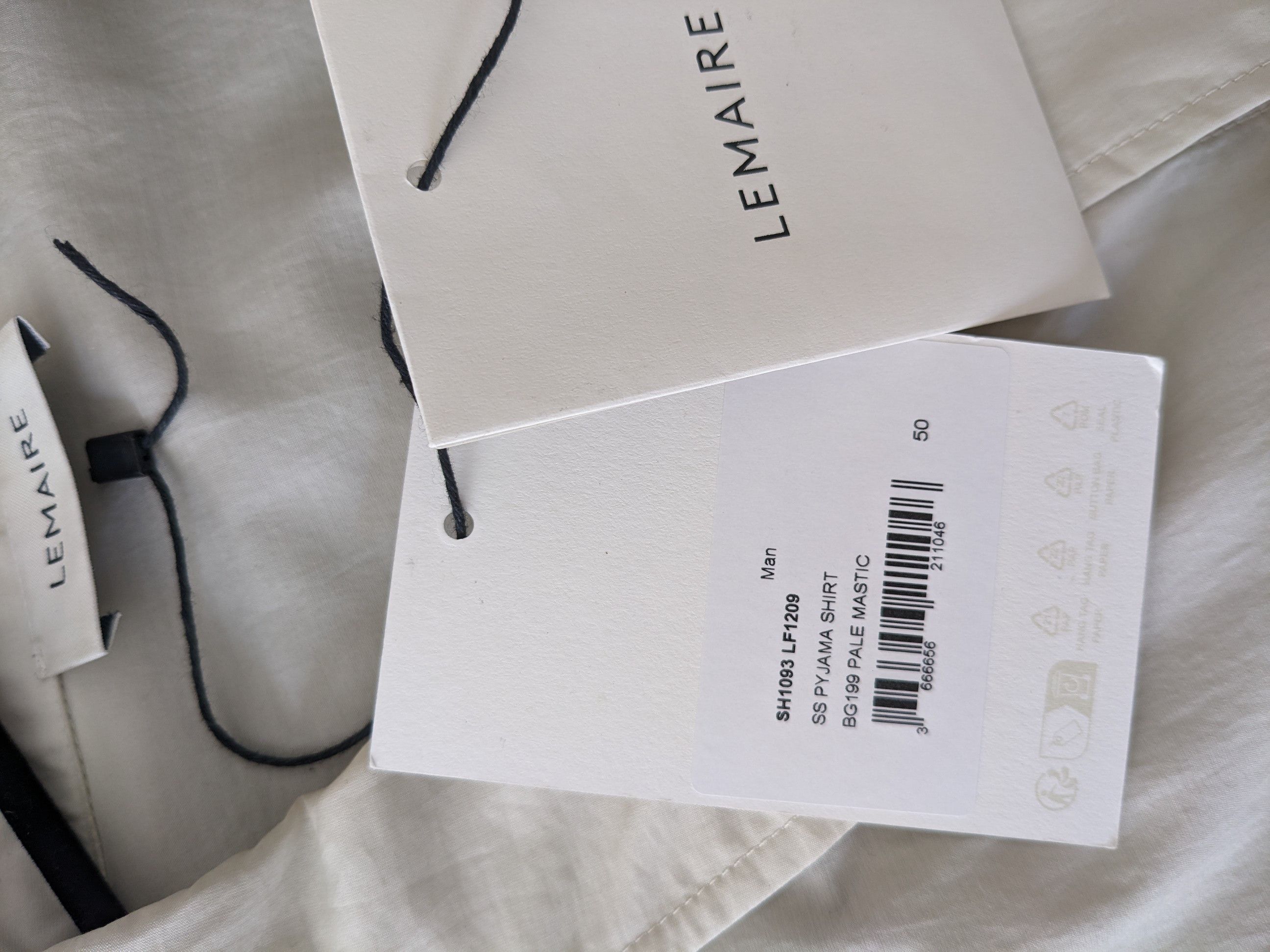 Lemaire LEMAIRE Pyama Shirt Size US M / EU 48-50 / 2 - 2 Thumbnail