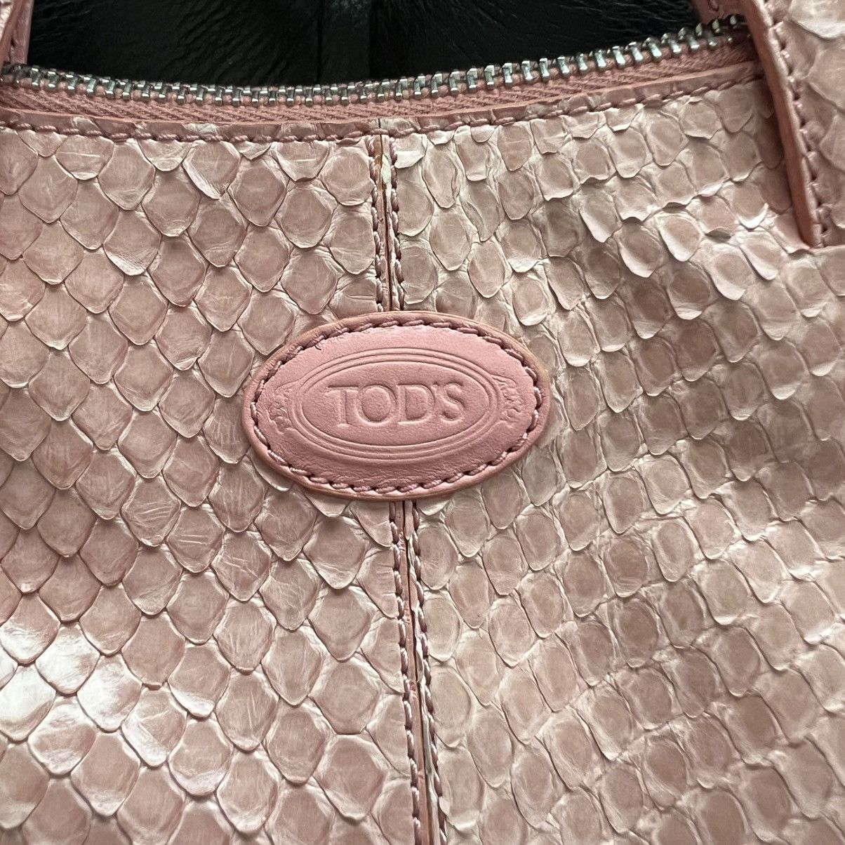 Tod's Tod’s Pink Mini Leather Bag Made in Italy w/ Dust Bag Size ONE SIZE - 3 Thumbnail