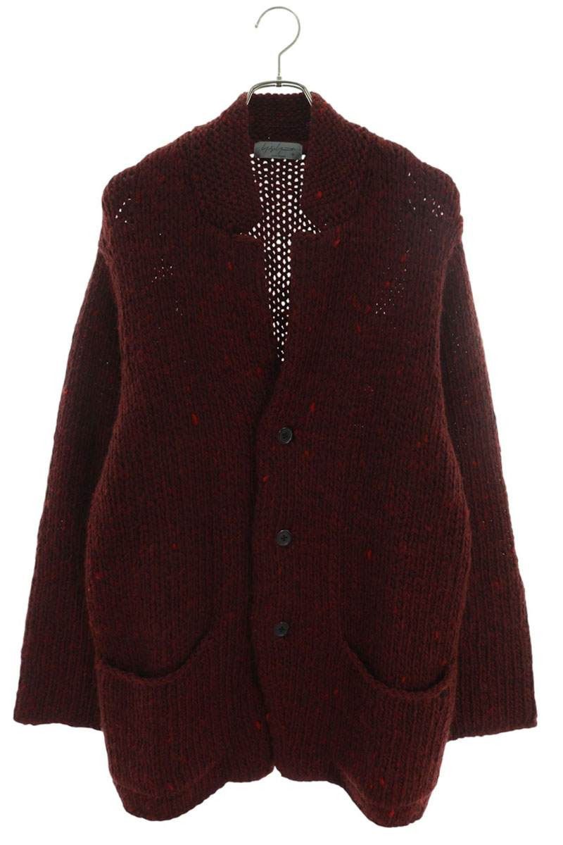 Yohji Yamamoto YOHJI YAMAMOTO POUR HOMME wool knit jacket Size US L / EU 52-54 / 3 - 1 Thumbnail