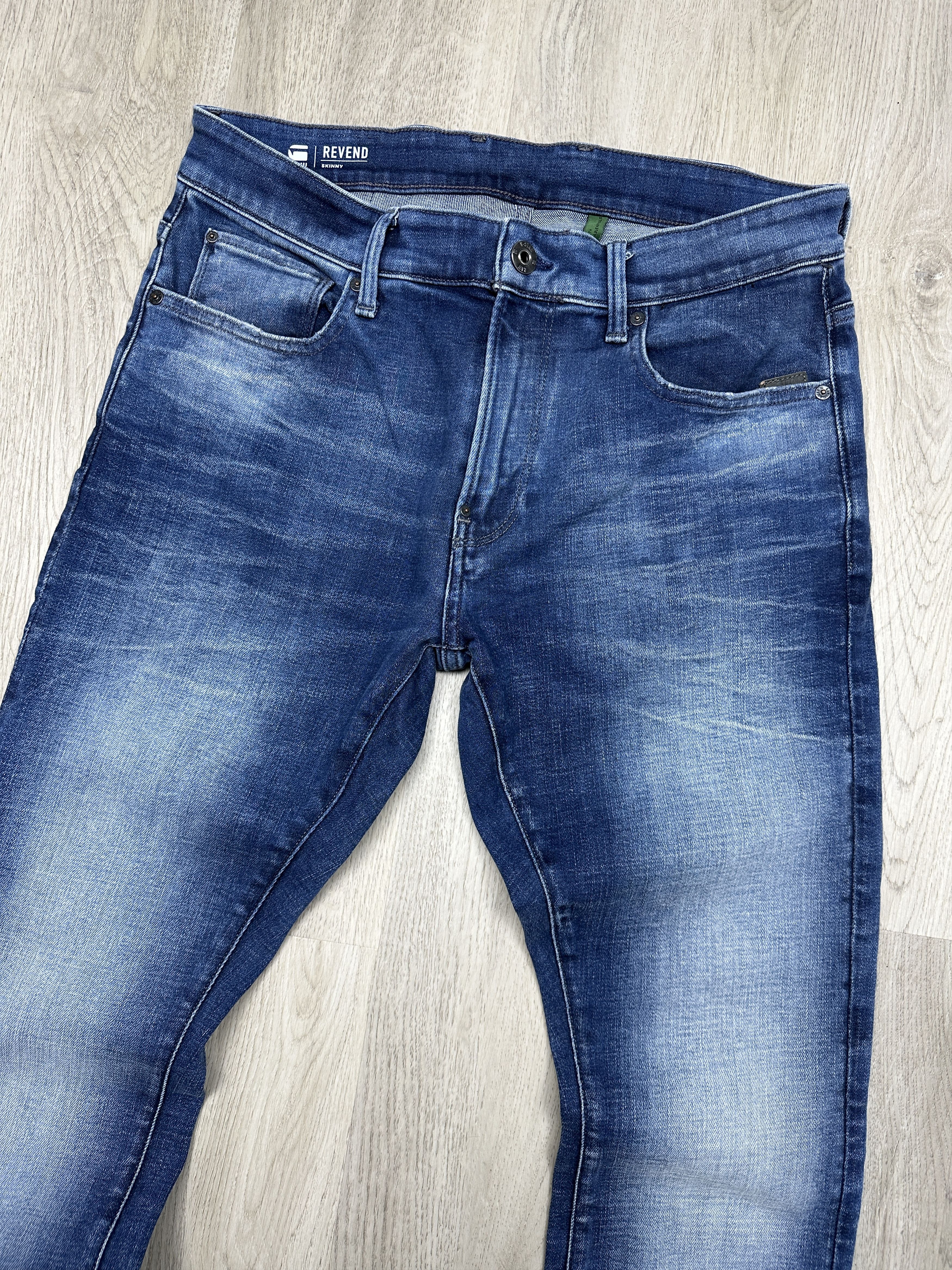 G-Star G Star Raw Mens Revend Skinny Denim Pants Jeans Size US 32 / EU 48 - 2 Thumbnail
