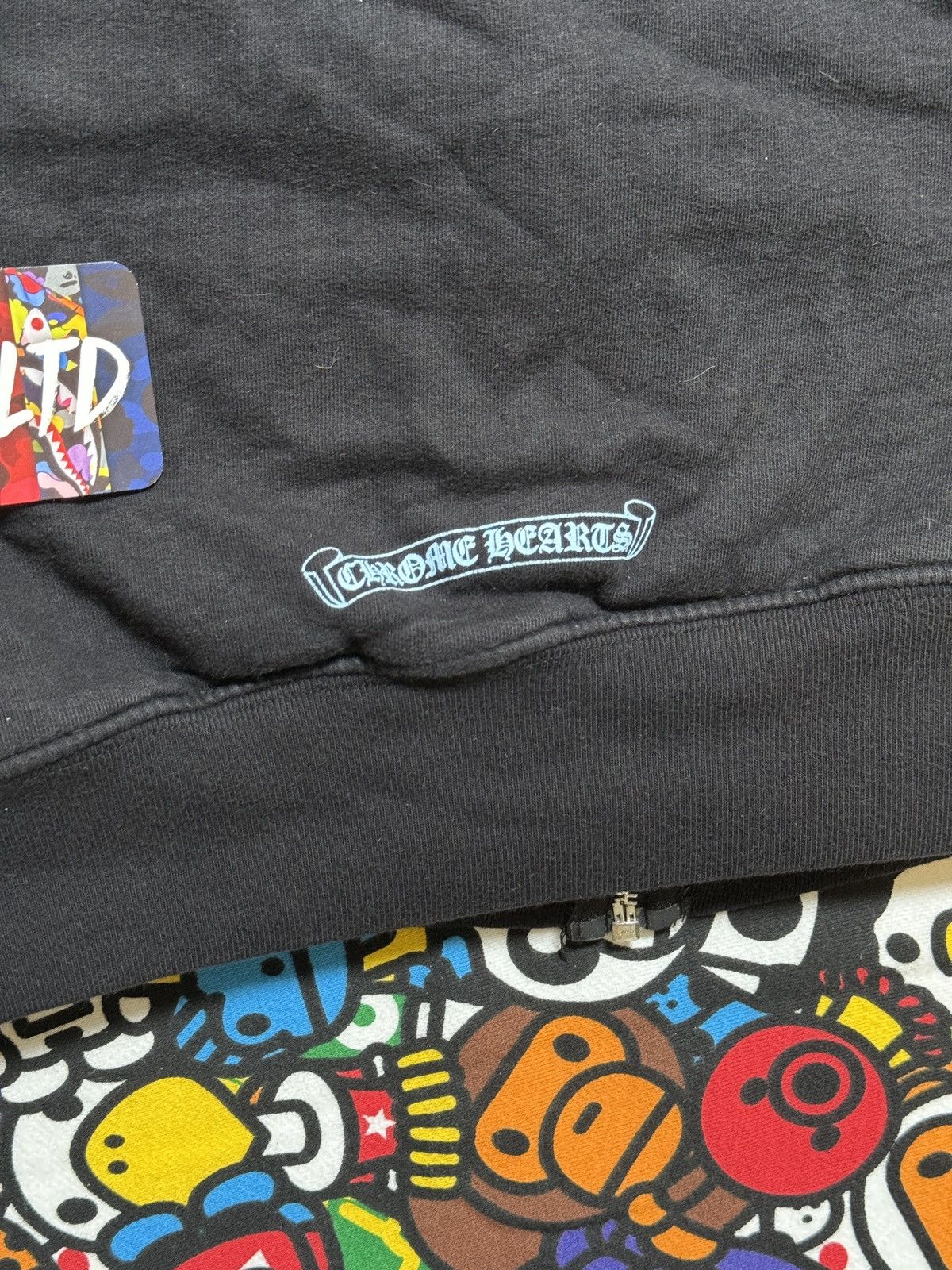 Chrome Hearts Chrome Hearts Icey Blue Script Logo Thermal Hoodie Size US M / EU 48-50 / 2 - 13 Thumbnail