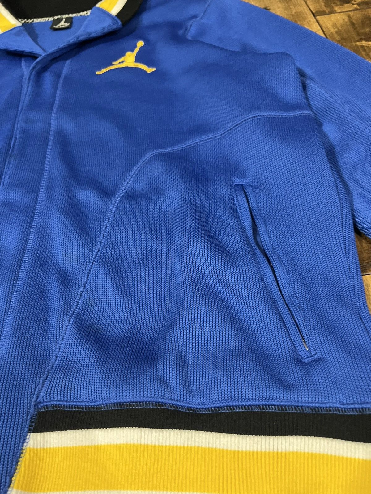 Jordan Brand × Vintage Vintage Jordan Cardigan Sweater Size US XXL / EU 58 / 5 - 11 Thumbnail