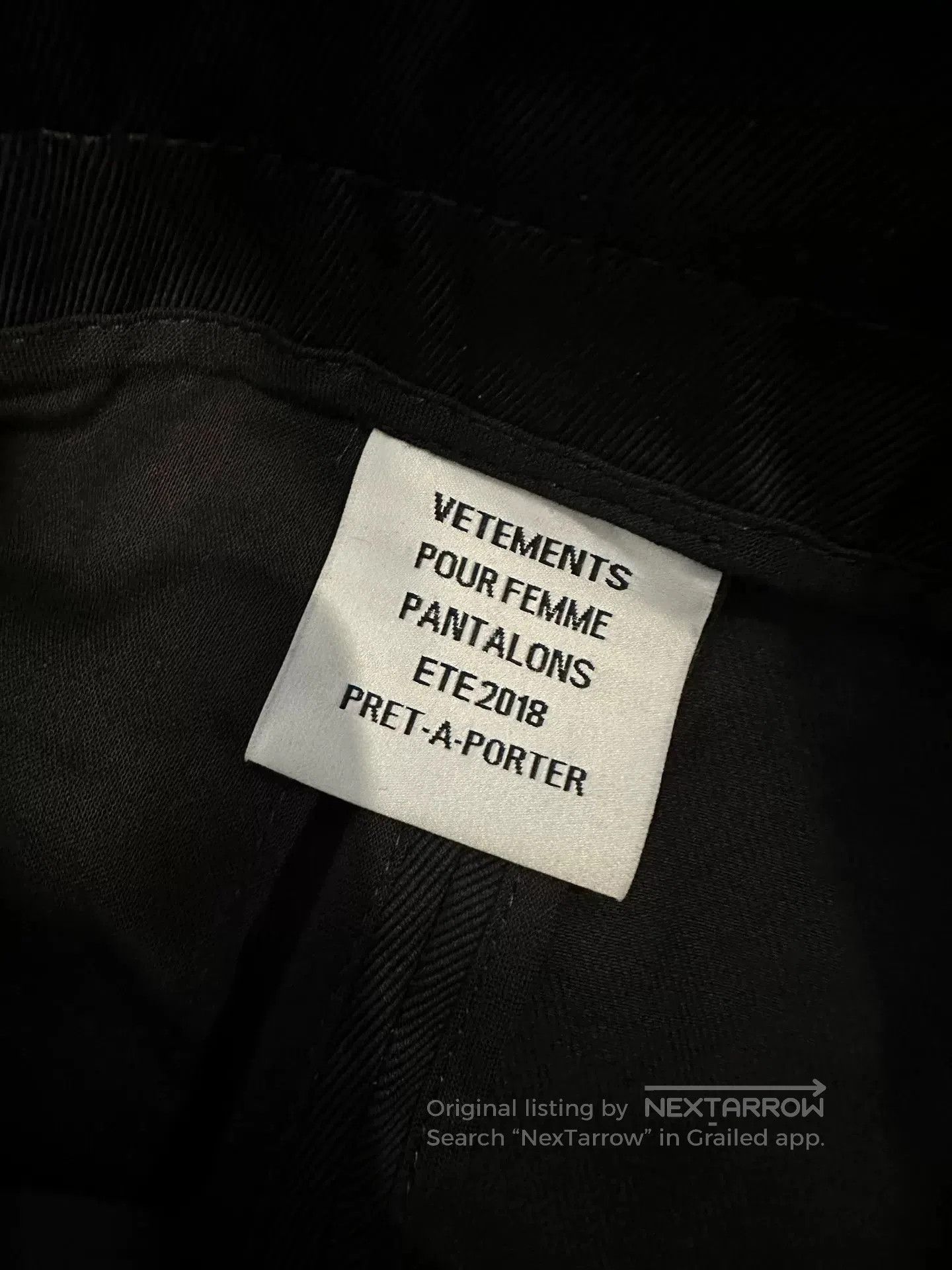 Vetements vetements unique cropped shorts size XS. Size 23" - 6 Thumbnail