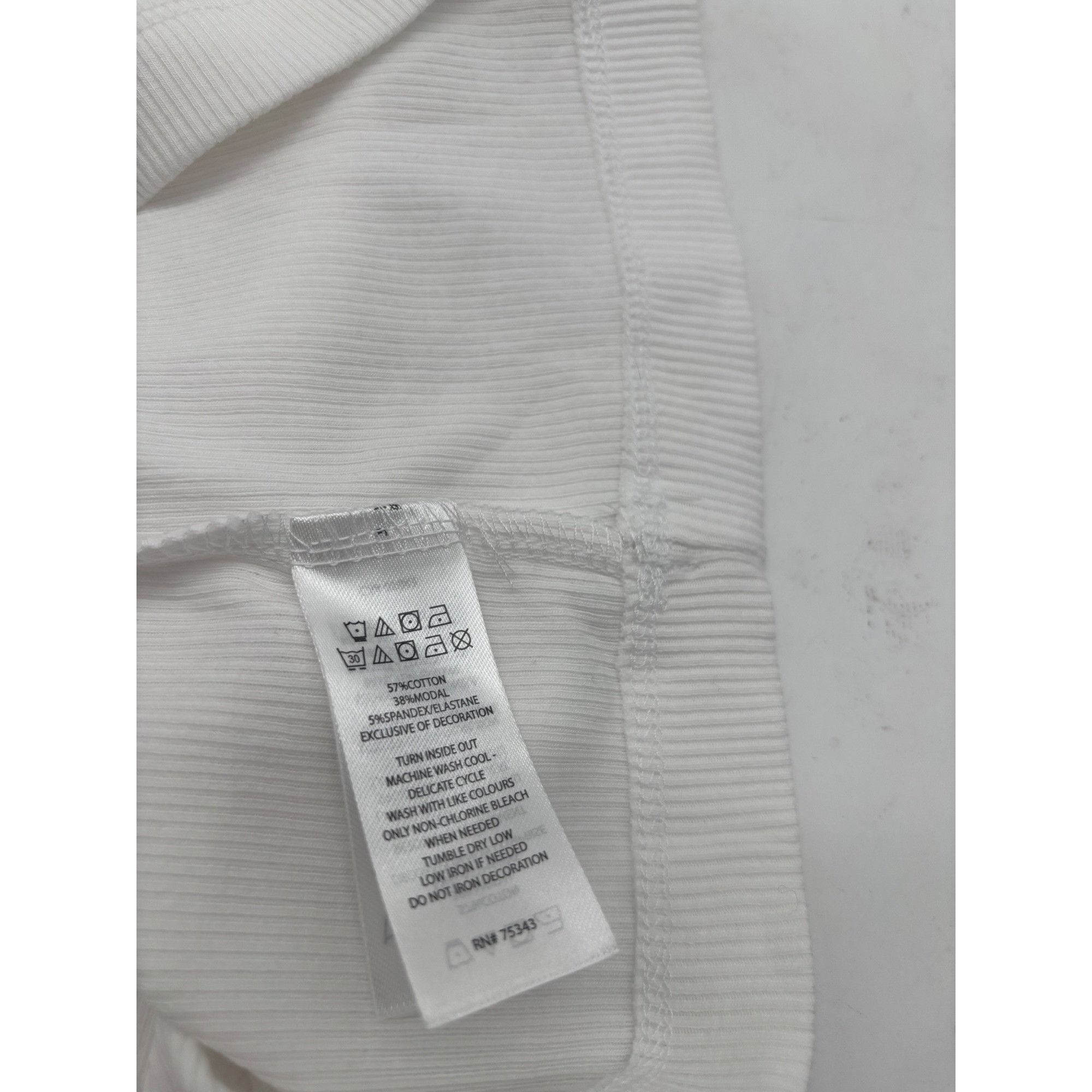 Cynthia Rowley Cynthia Rowley Sleeveless Ribbed Tank Top With Embridered N Size XL / US 12-14 / IT 48-50 - 6 Thumbnail