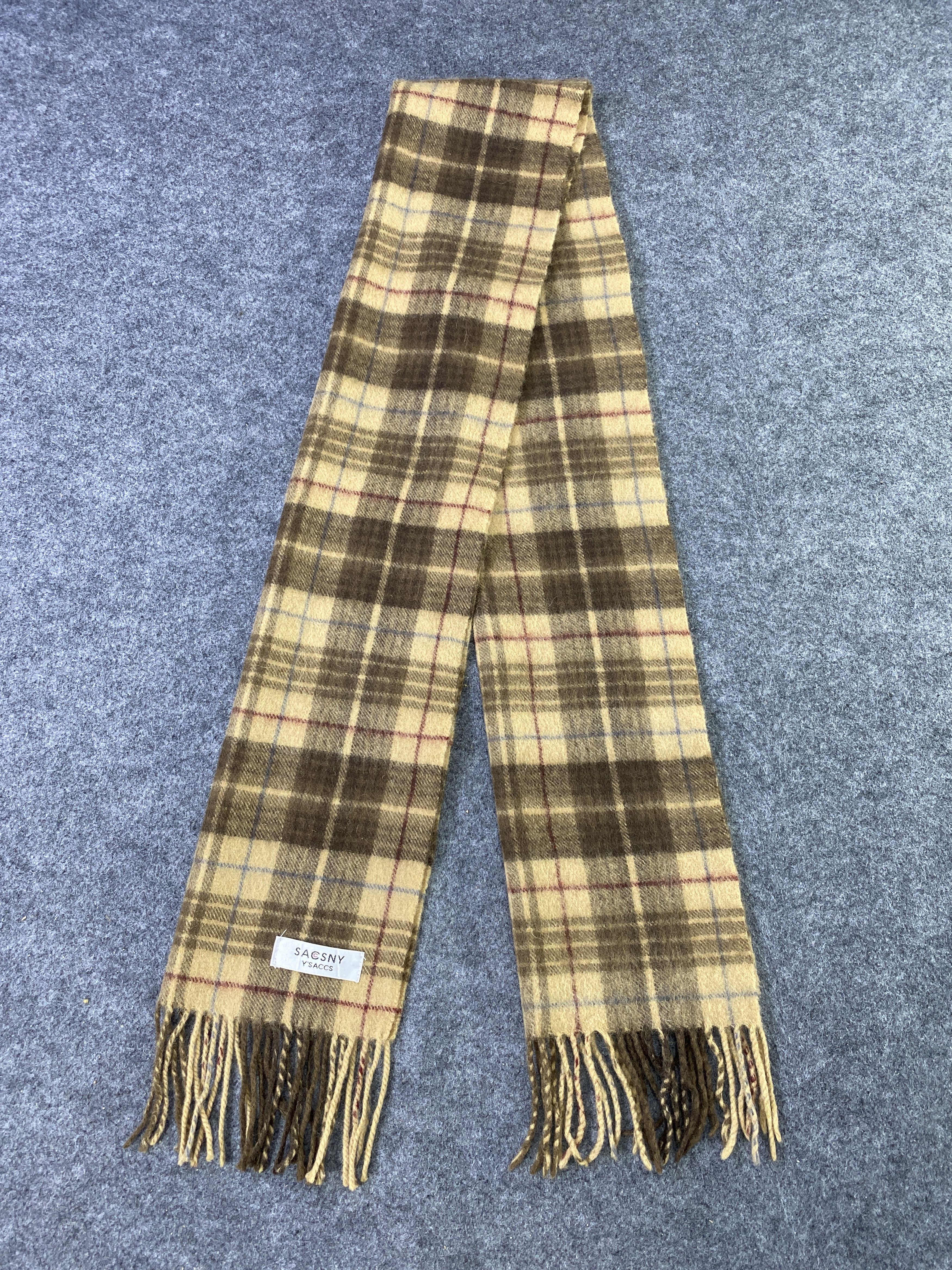 Designer Yohji Yamamoto Sacsny Y's Accs Scarf/Muffler/Neckwear T736 Size ONE SIZE - 4 Thumbnail