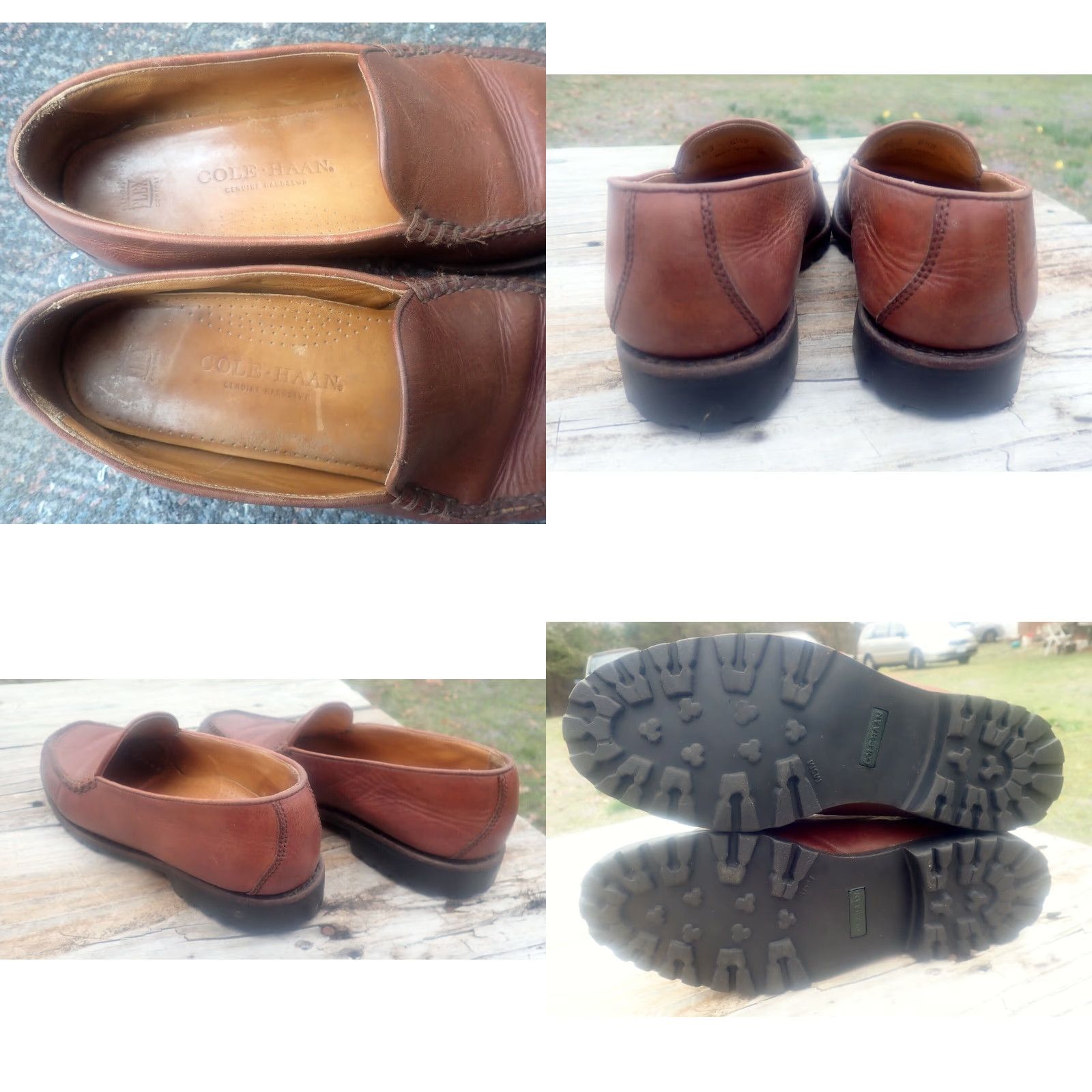 Cole Haan VINTAGE Cole Haan Women's Loafer Brown Leather US 8.5 B Moc Toe Comfort 90s Slip On Size US 9 / IT 39 - 8 Thumbnail