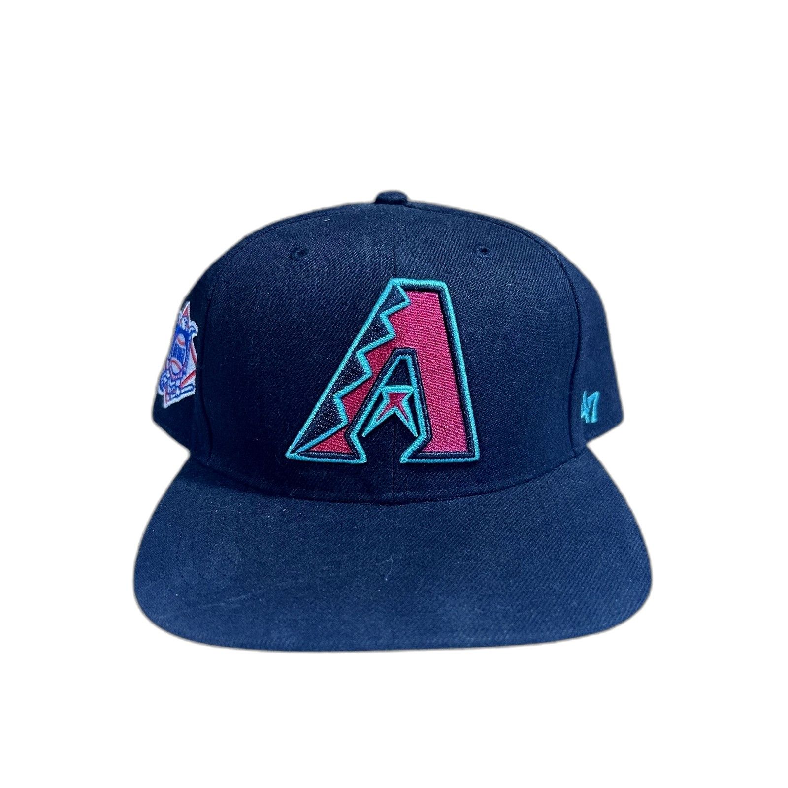 Vintage MLB Arizona Diamondbacks Retro Design 47 Brand Snapback Size US XXS / EU 40 - 1 Thumbnail