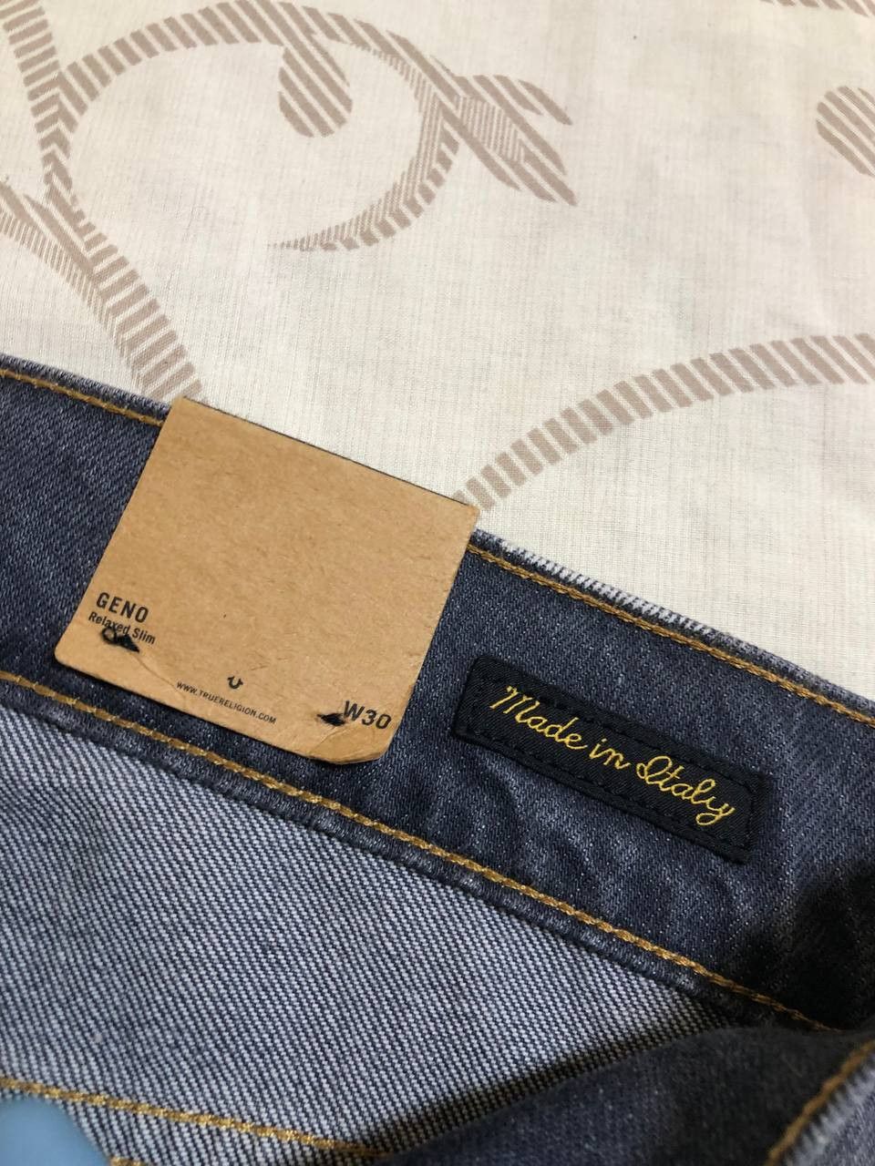 True Religion True Religion VINTAGE True Religion Geno Relaxed Slim Jeans Size US 30 / EU 46 - 3 Thumbnail