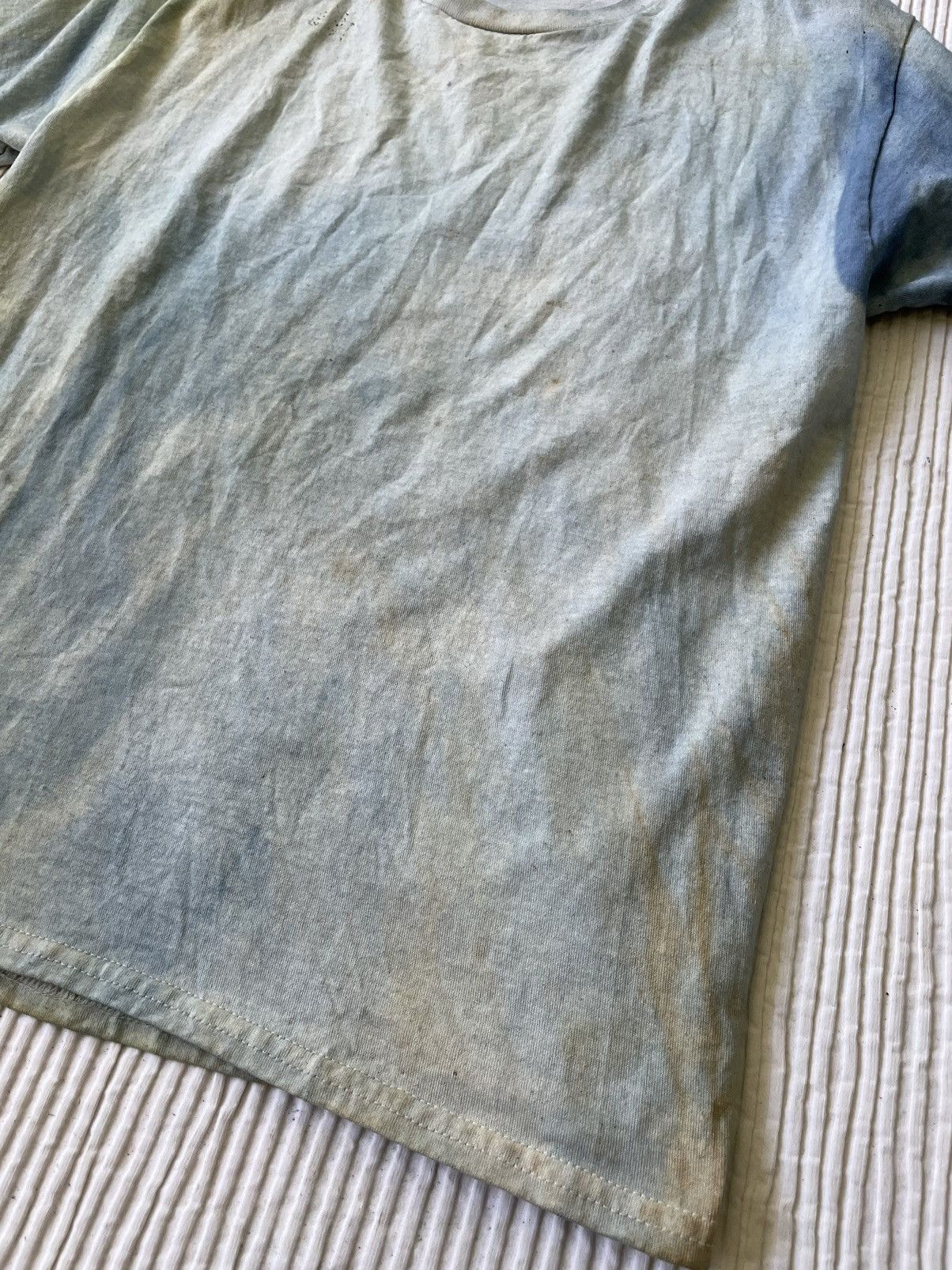 Other Sun Faded Dirty Dye Indigo Tee Size US M / EU 48-50 / 2 - 4 Thumbnail