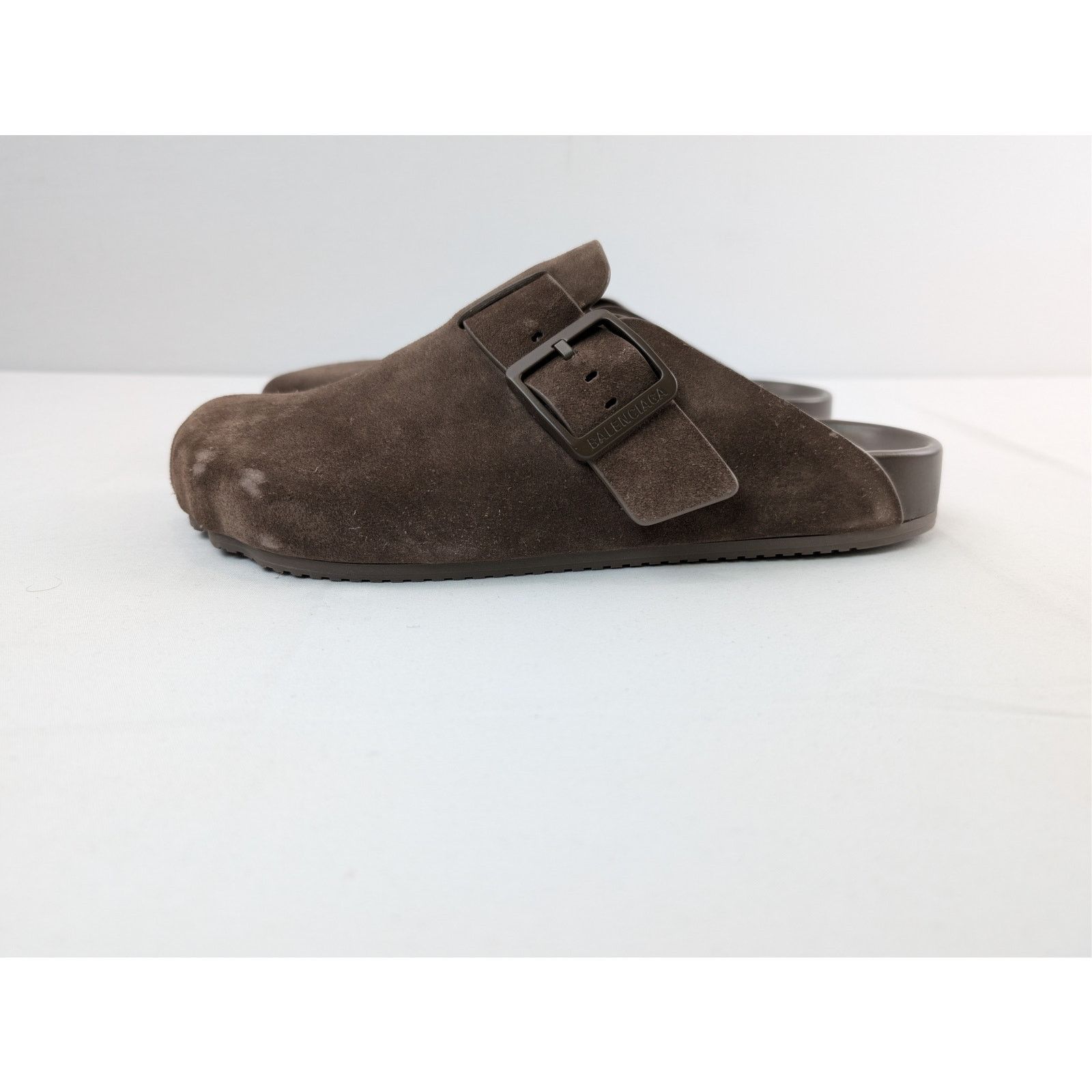 Balenciaga o1rshd1 Q:2 / Sunday Mule Slipper Sandal in Cold Brown 43 Size US 10 / EU 43 - 10 Thumbnail