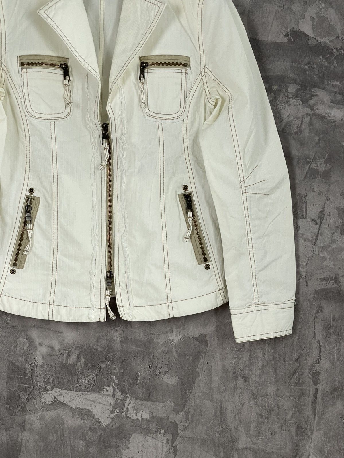 If Six Was Nine Avant Garde Y2K Military Y2K Archival Japan Jacket Size M / US 6-8 / IT 42-44 - 6 Thumbnail