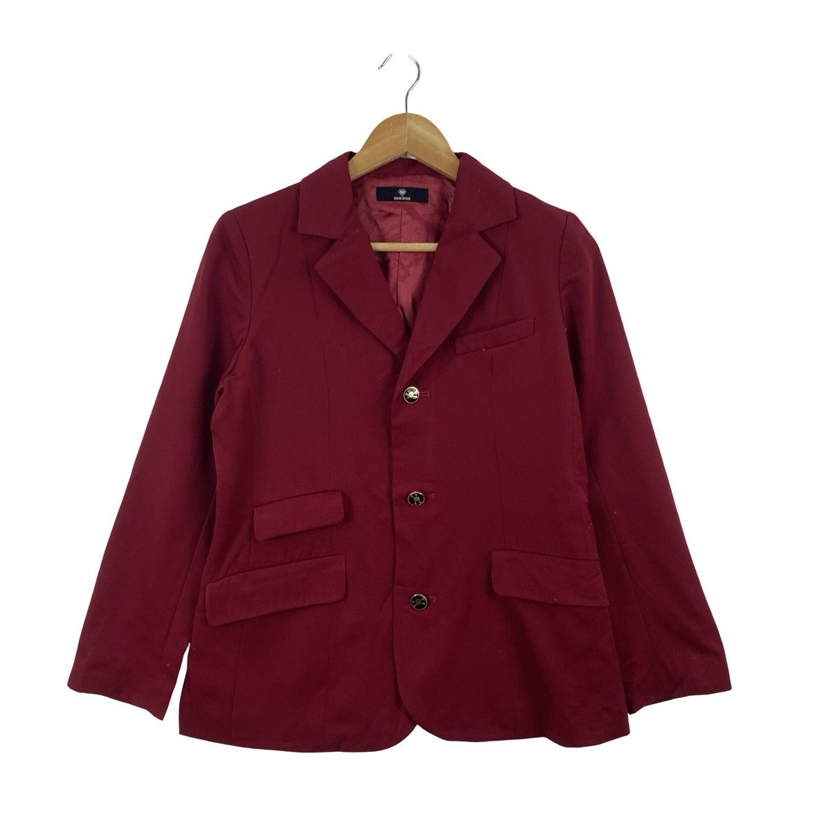 Super Lovers Vintage SUPER LOVERS Blazer Jacket Tailored Button Front Size M / US 6-8 / IT 42-44 - 5 Thumbnail