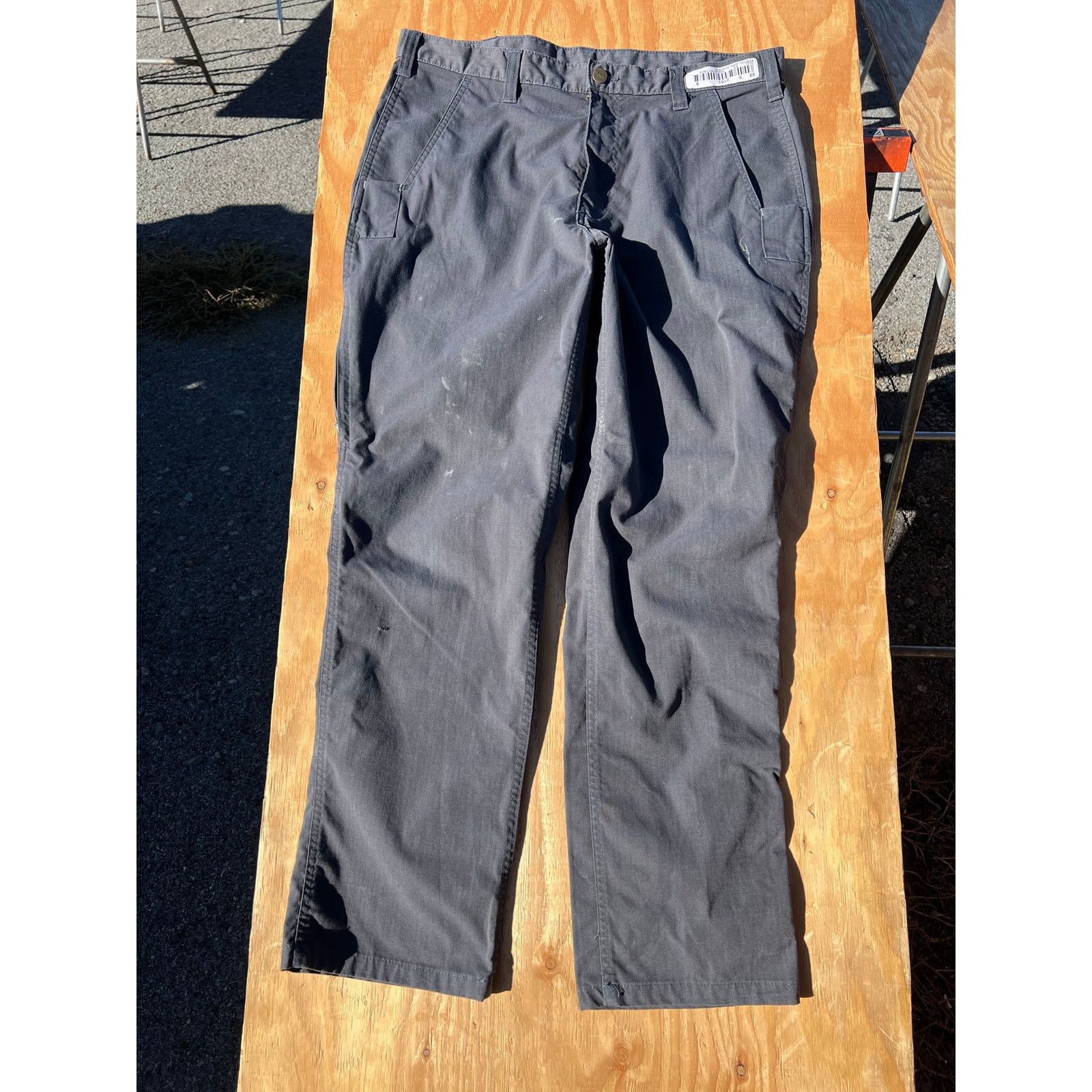 Carhartt Carhartt Relaxed Fit Canvas Gray Men 34x30 Work Pants Y2K Size US 34 / EU 50 - 2 Thumbnail
