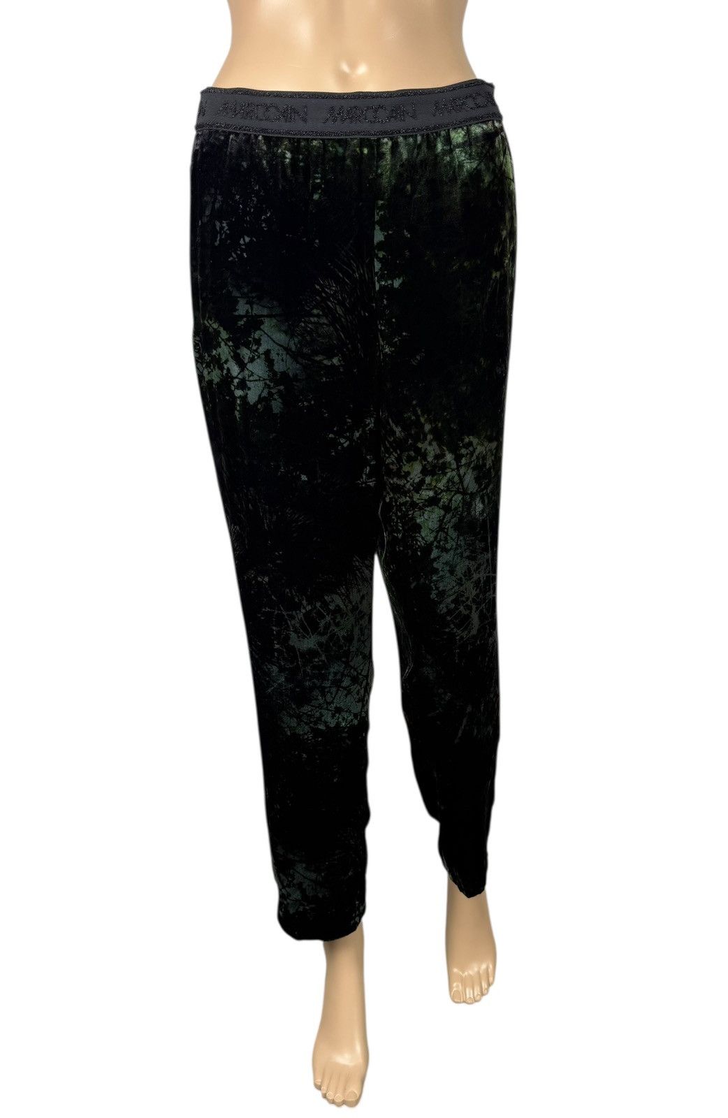 Other Marc Cain Printed Velour Trousers Embroidery Viscose-Silk Size 27" / US 4 / IT 40 - 4 Thumbnail