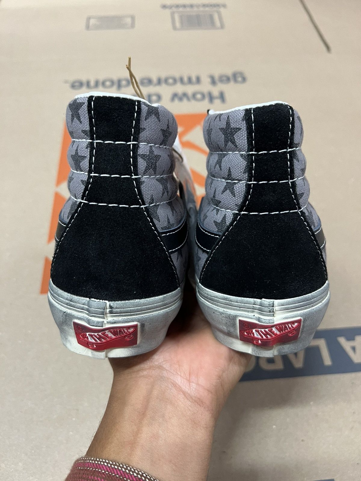 BIANCA CHANDON × Vans Bianca Chandon/Vans Vault OG SK8-Hi Reissue Lux - black Size US 5 / EU 37 - 3 Thumbnail
