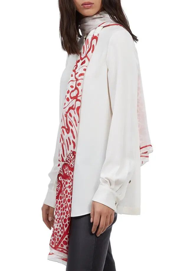 o1s1rm1024 Size: 90x90 Cm / Scarf in Multicolor
