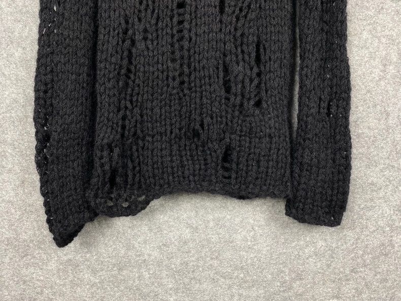 Comme des Garcons Comme Des Garcons Hand-woven cutout mohair-blend sweater Size S / US 4 / IT 40 - 6 Thumbnail