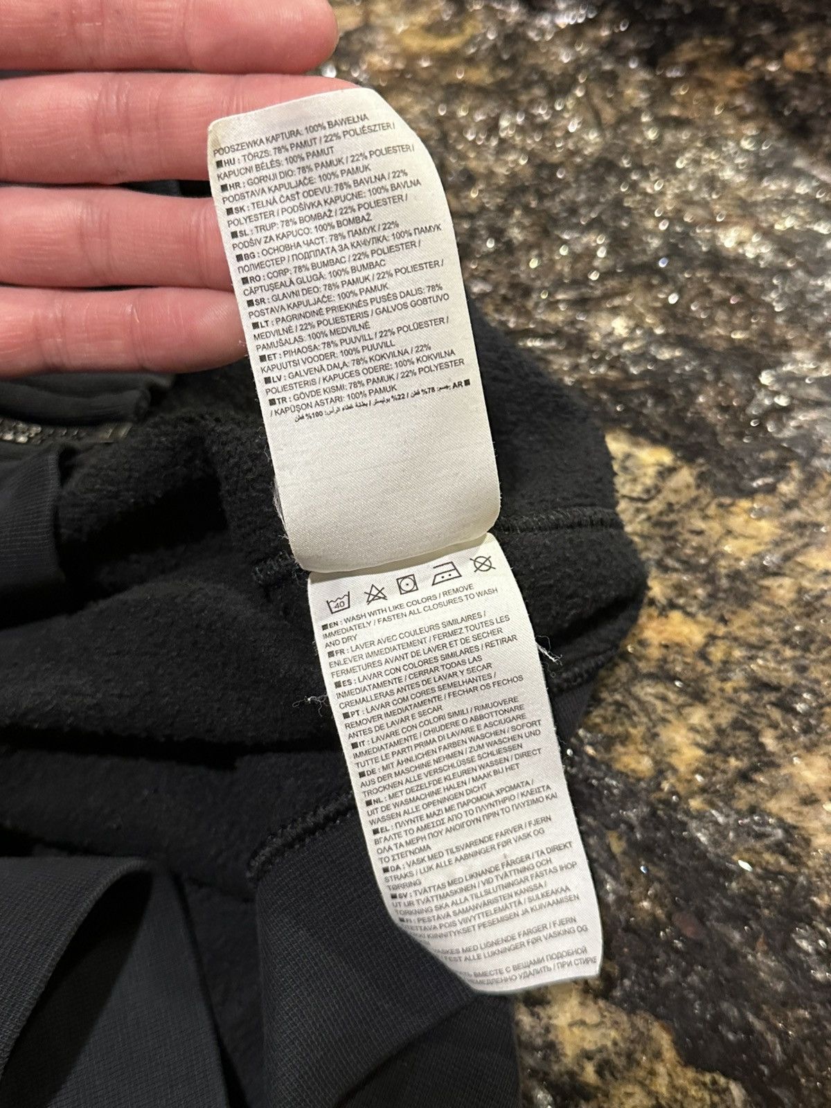 1017 ALYX 9SM Alyx 1017 9SM x Nike Tech Fleece Black Zip Up Hoodie Size US L / EU 52-54 / 3 - 15 Thumbnail