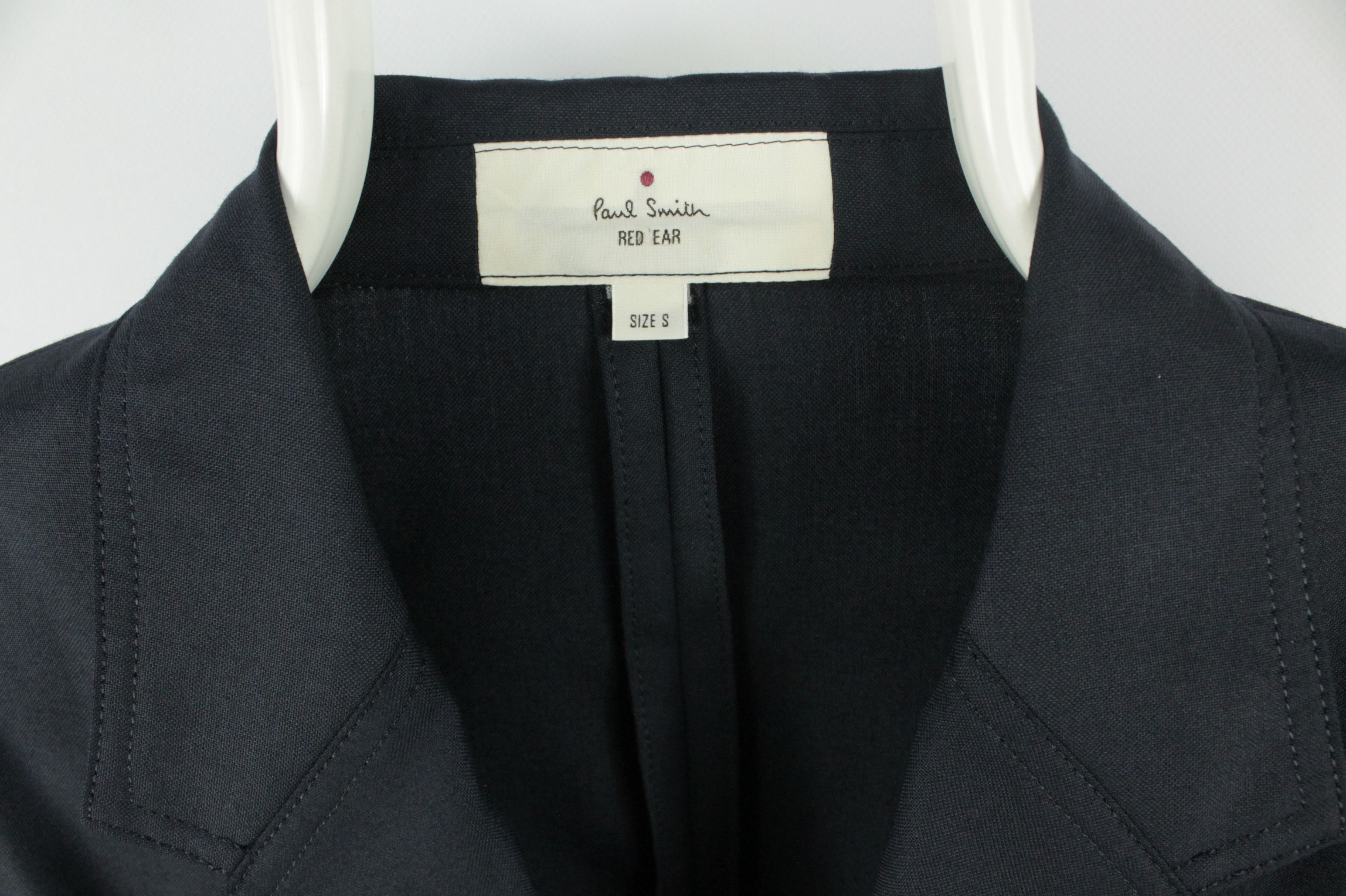 Paul Smith Red Ear Paul Smith Red Ear Navy Wool Sport Coat Blazer Jacket Size US S / EU 44-46 / 1 - 3 Thumbnail
