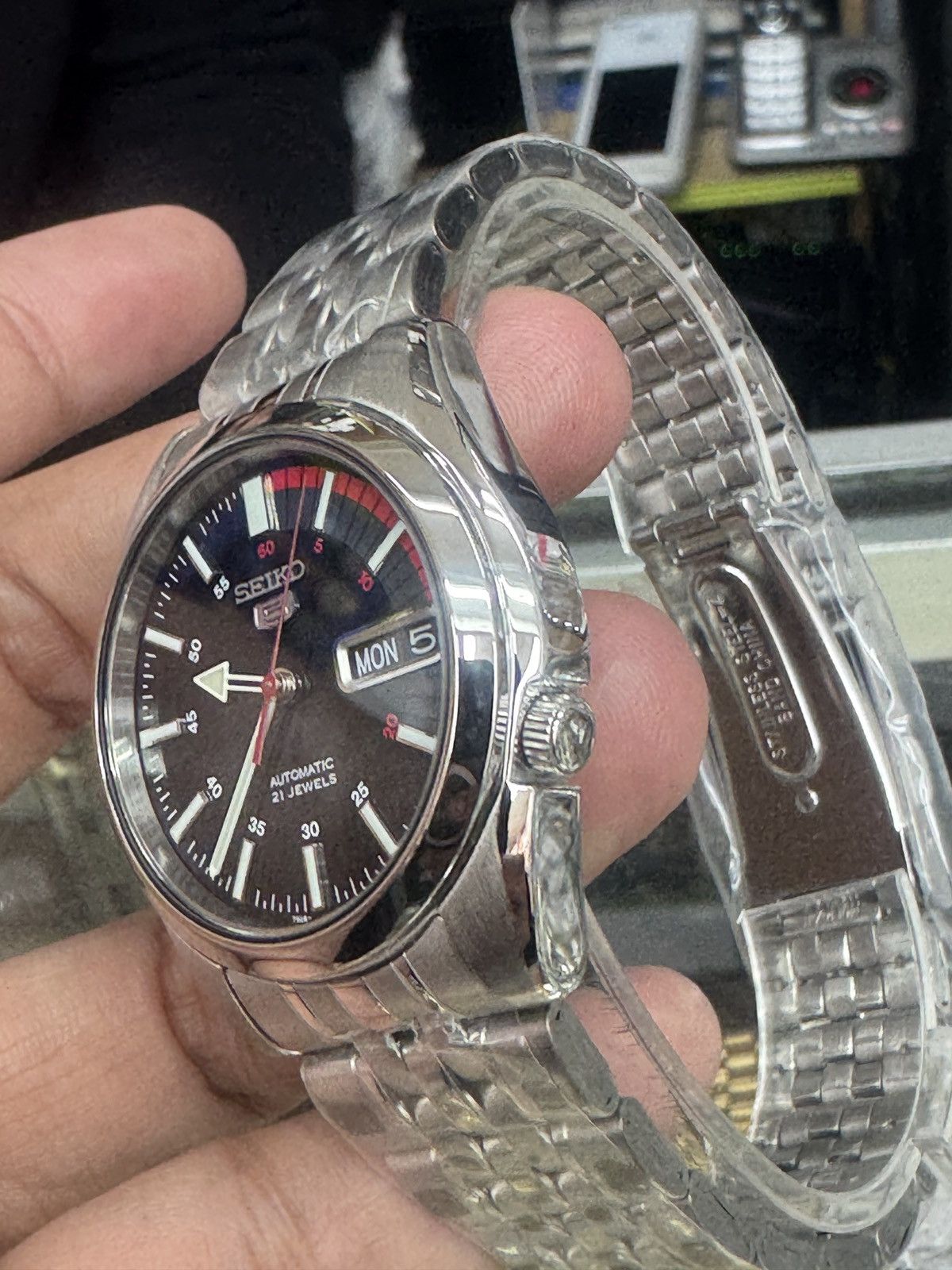 Seiko SEIKO Automatic Movement Men Size 40mm Diameter Size 40 - 3 Thumbnail