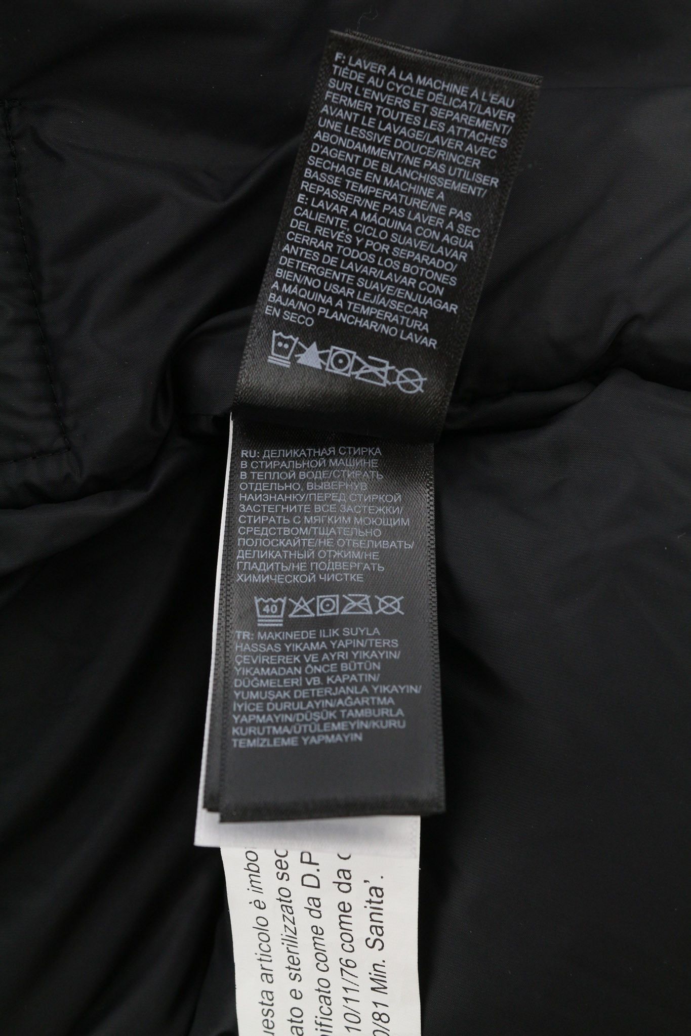 The North Face DIABLO DOWN S Black 700 Down Insulated Quilted Puffer 81688 Size US S / EU 44-46 / 1 - 9 Thumbnail