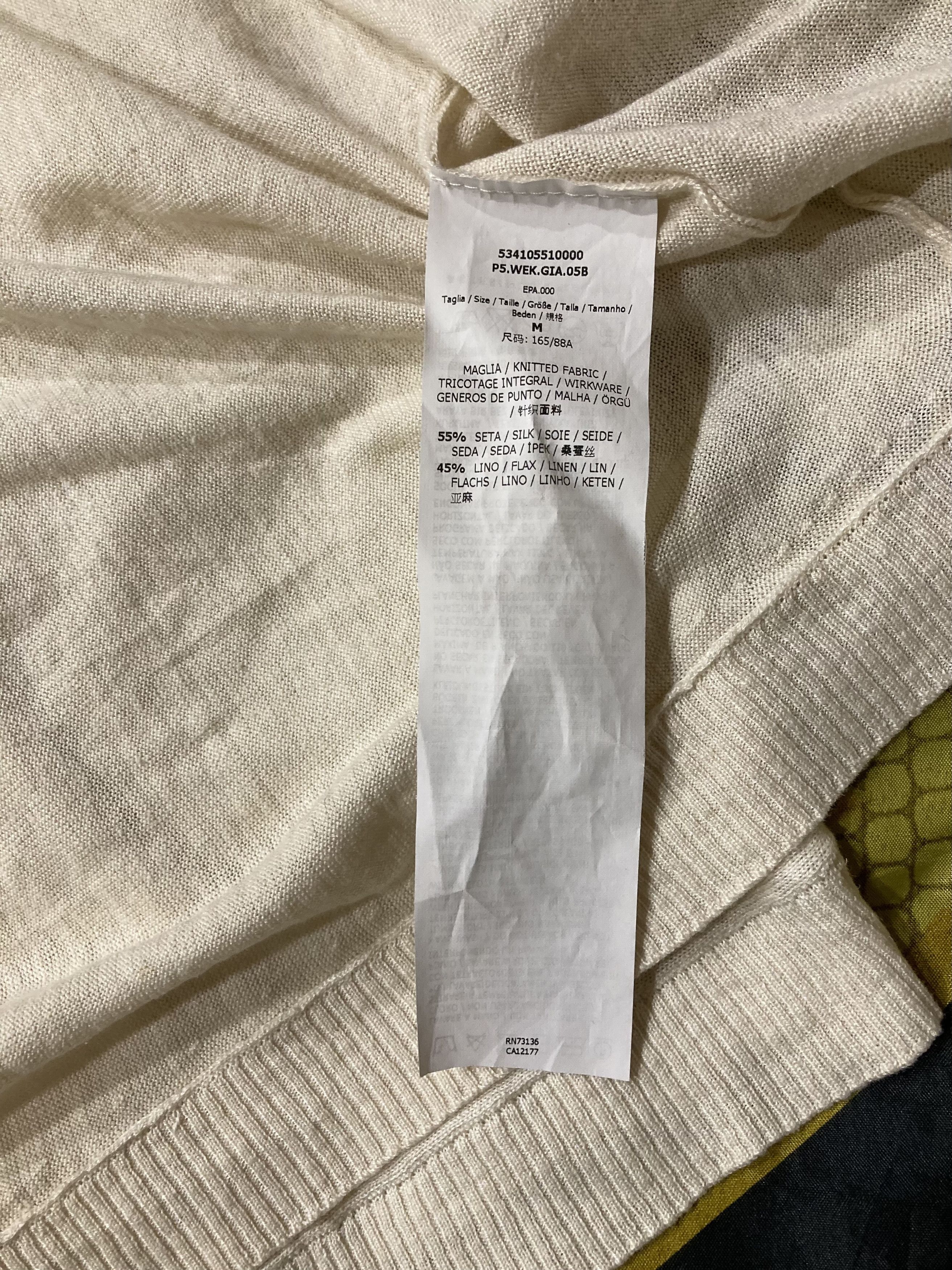 Weekend Max Mara MAX MARA Weekend Open-front Silk-Linen blend Shrug cardigan Size M / US 6-8 / IT 42-44 - 8 Thumbnail