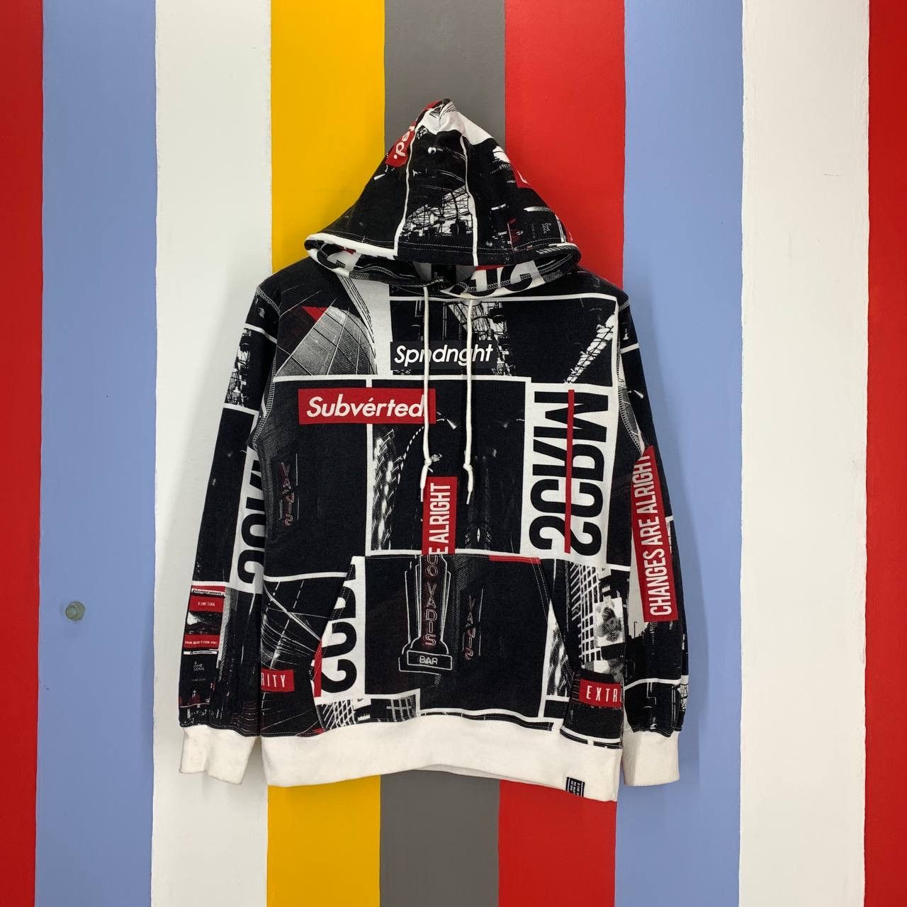 Japanese Brand B ONE SOUL Full Print Hoodie #2299/24 Size US S / EU 44-46 / 1 - 1 Thumbnail