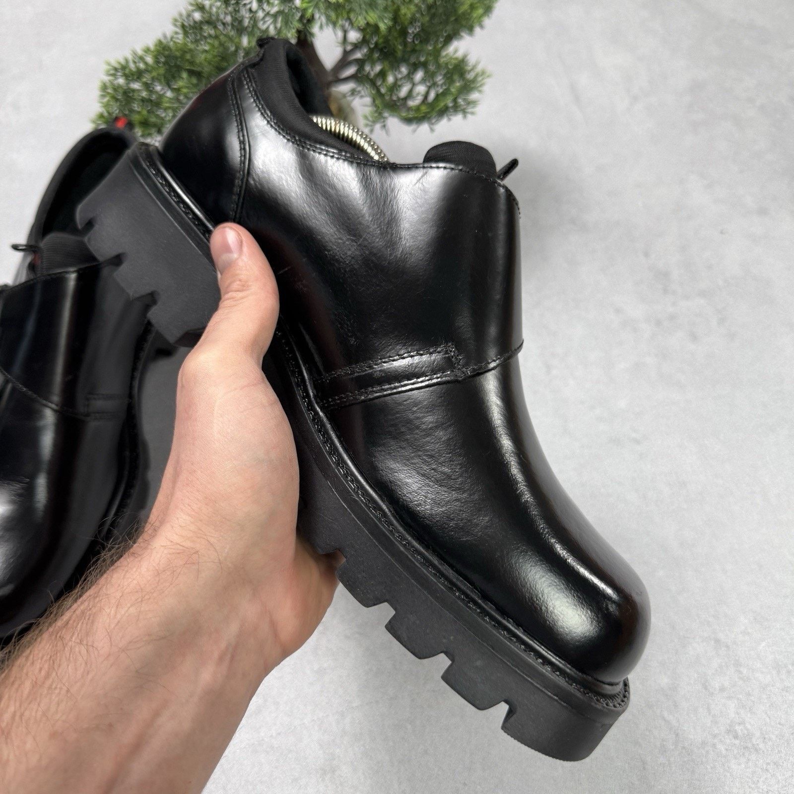 Dockers Dockers Vintage Chunky Black Platform Boots Y2K Size US 10 Size US 10 / IT 40 - 18 Thumbnail