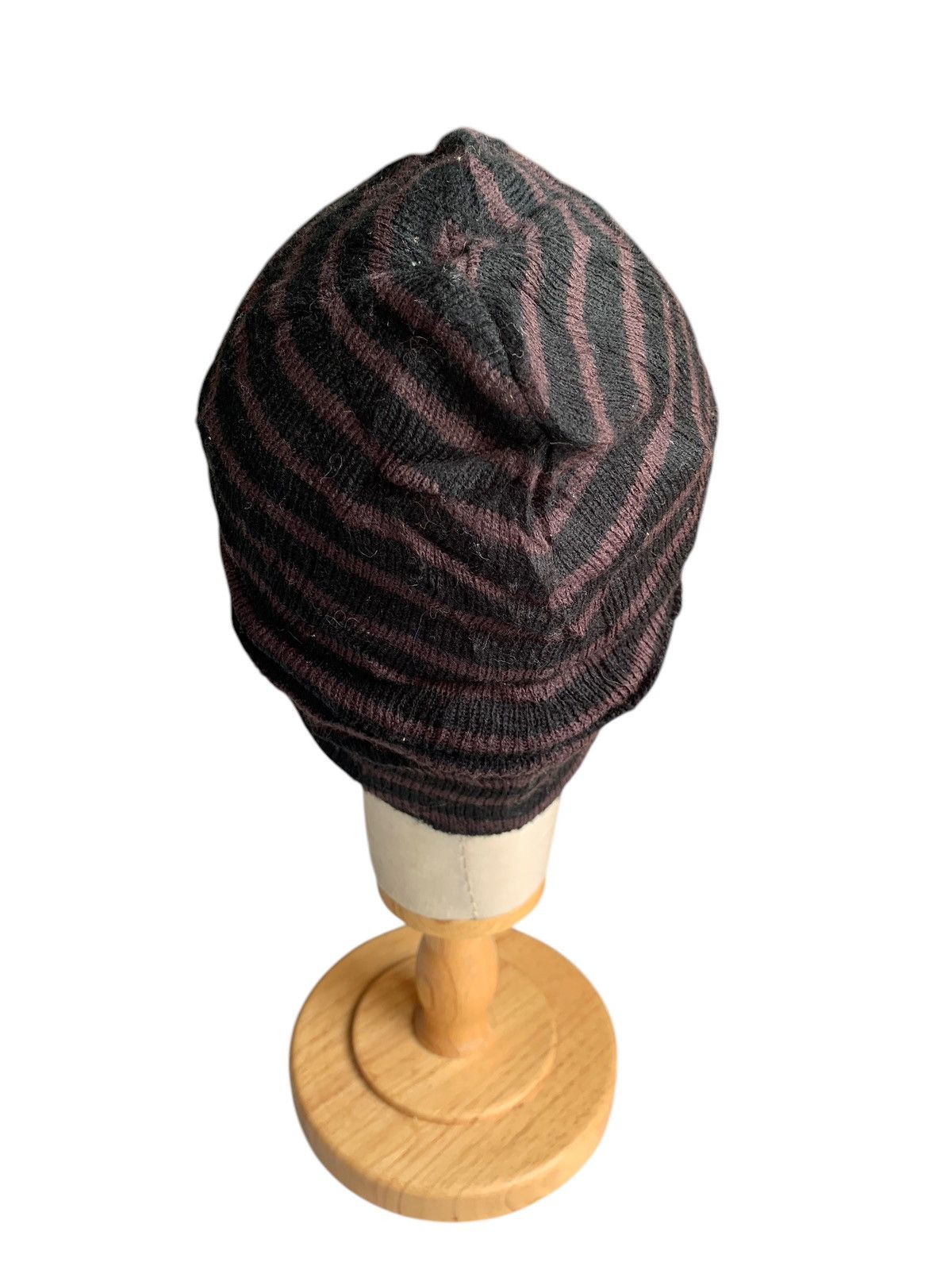 Japanese Brand × Kapital × Vintage Knitted Stripe Streetwear Winter Sessions Beanie Hats Size ONE SIZE - 5 Thumbnail