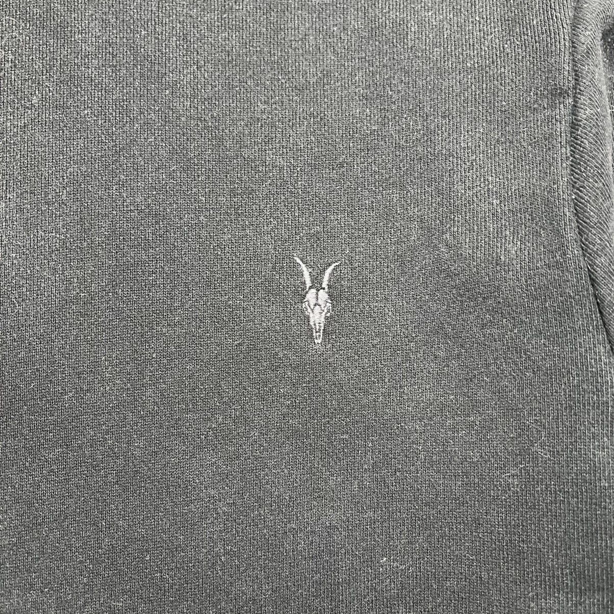 Allsaints Vintage Allsaints Basic Black Pocket Hoodie Streetwear Size US M / EU 48-50 / 2 - 3 Thumbnail