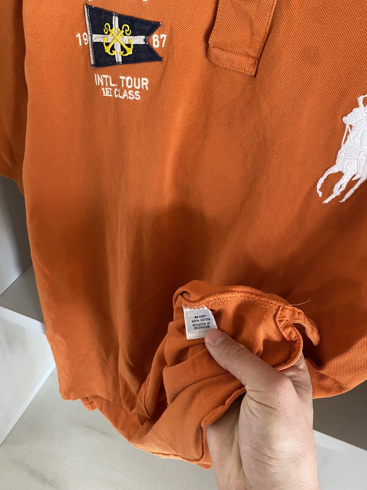 Polo Ralph Lauren Vintage Polo Ralph Lauren #2 Polo Rare Chief Keef Big Logo Size US XL / EU 56 / 4 - 5 Thumbnail