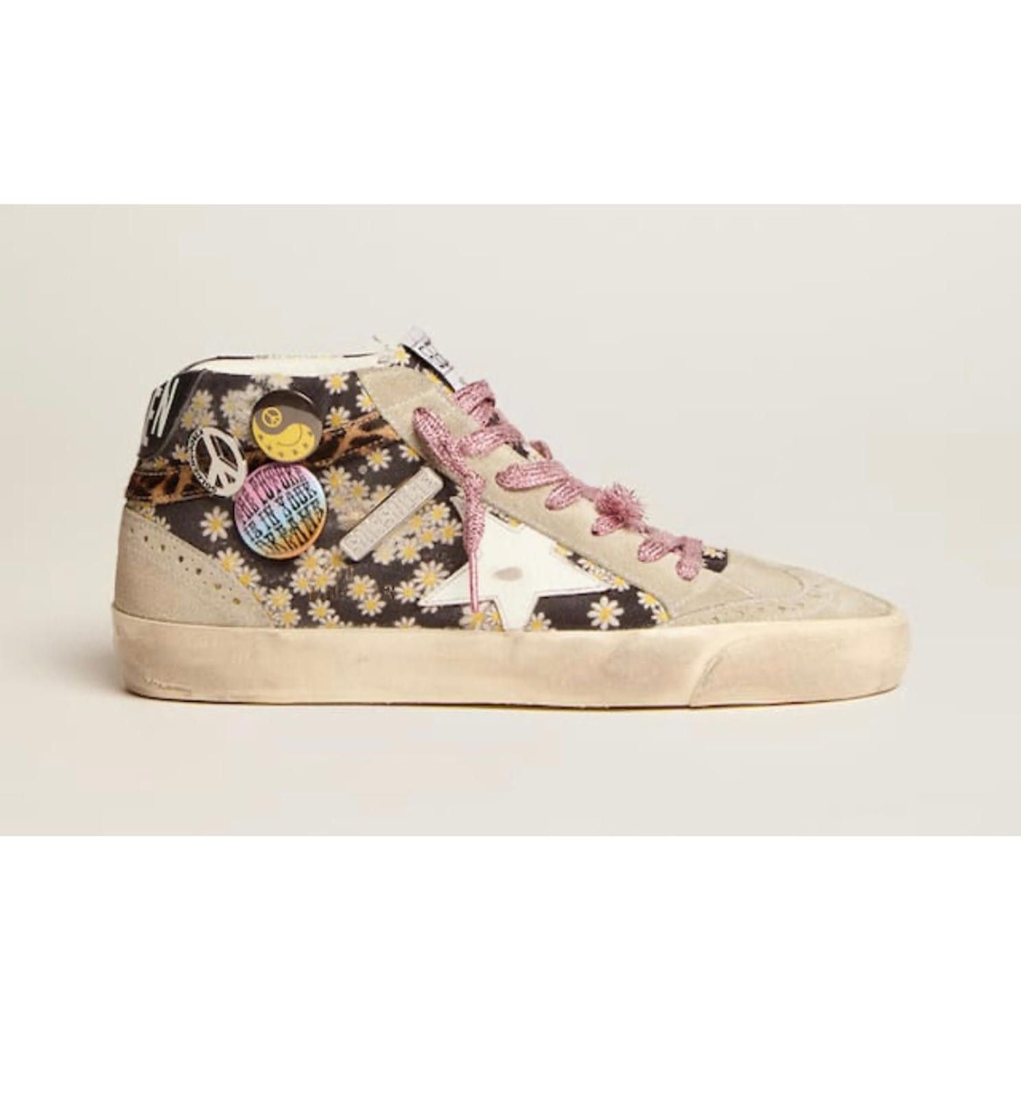 Golden Goose Golden Goose Mid Star Sneakers Size US 5 / IT 35 - 1 Thumbnail