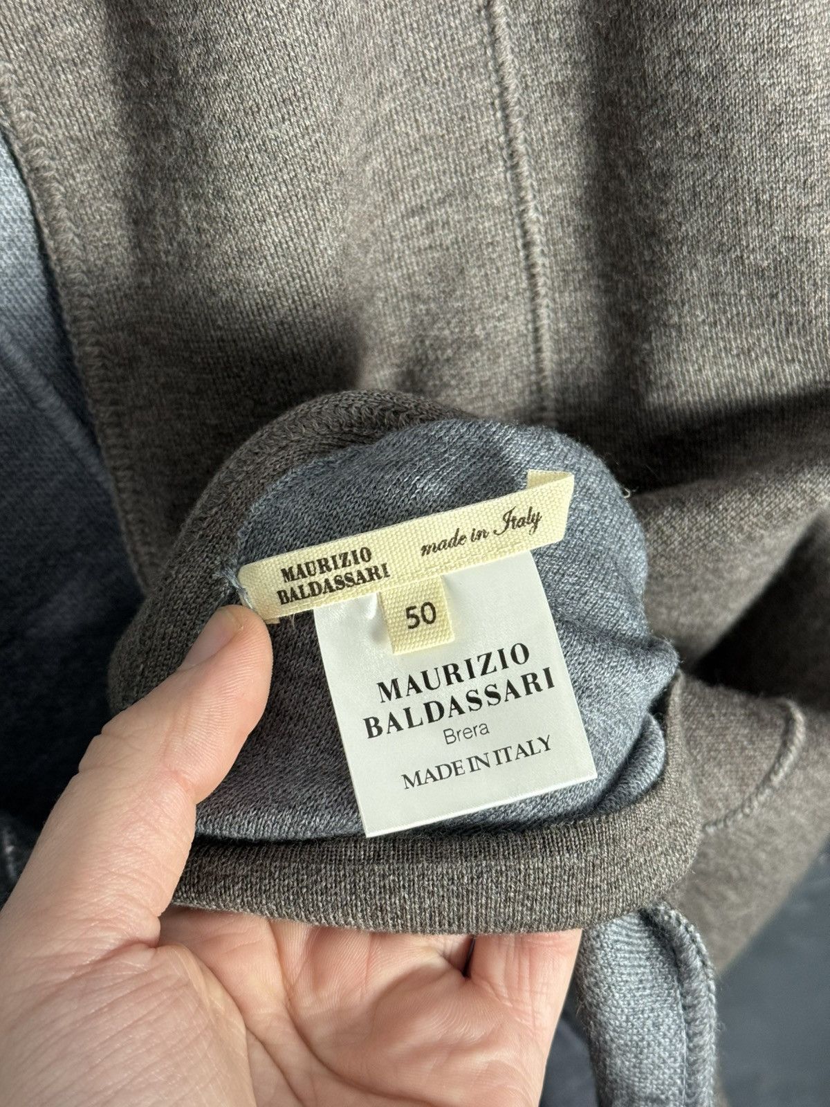 Maurizio Baldassari Maurizio Baldassari Reversible Knit Wool Swacket Size US M / EU 48-50 / 2 - 15 Thumbnail