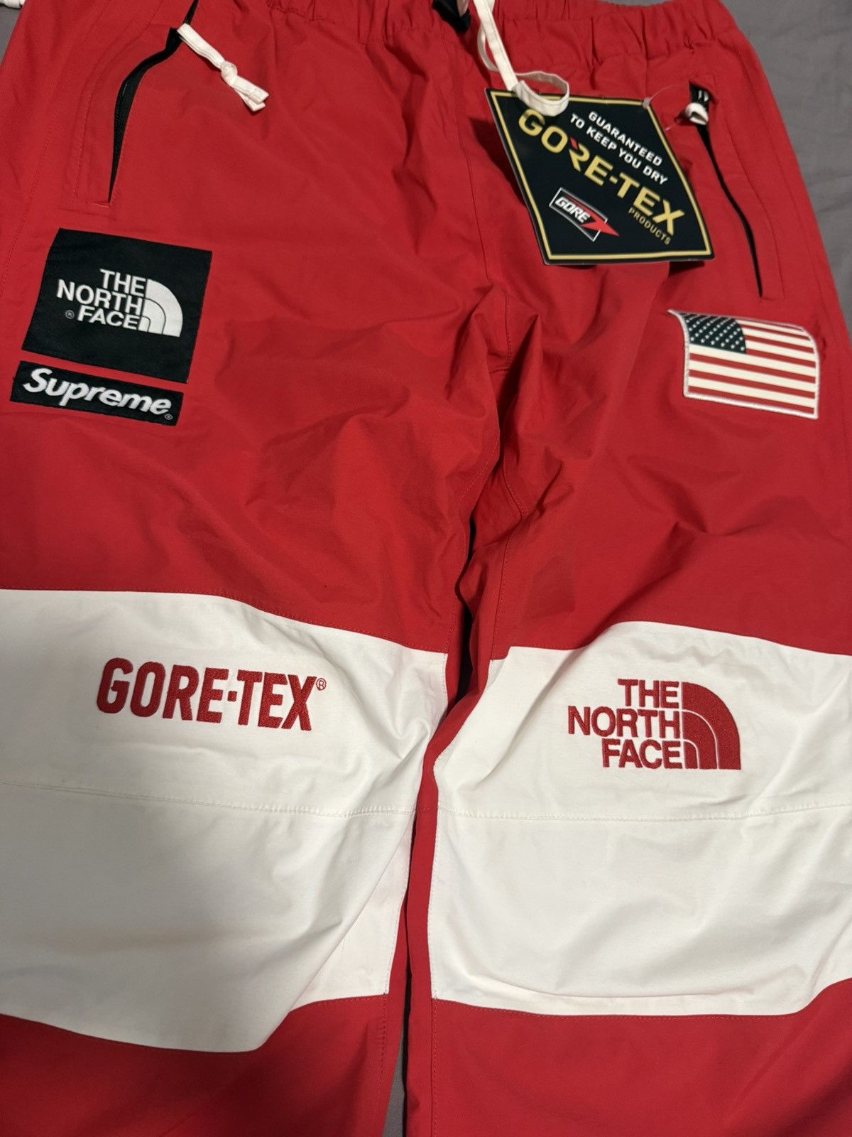 Supreme × The North Face Supreme the north face trans Antarctica expedition flag pant Size US 34 / EU 50 - 4 Thumbnail