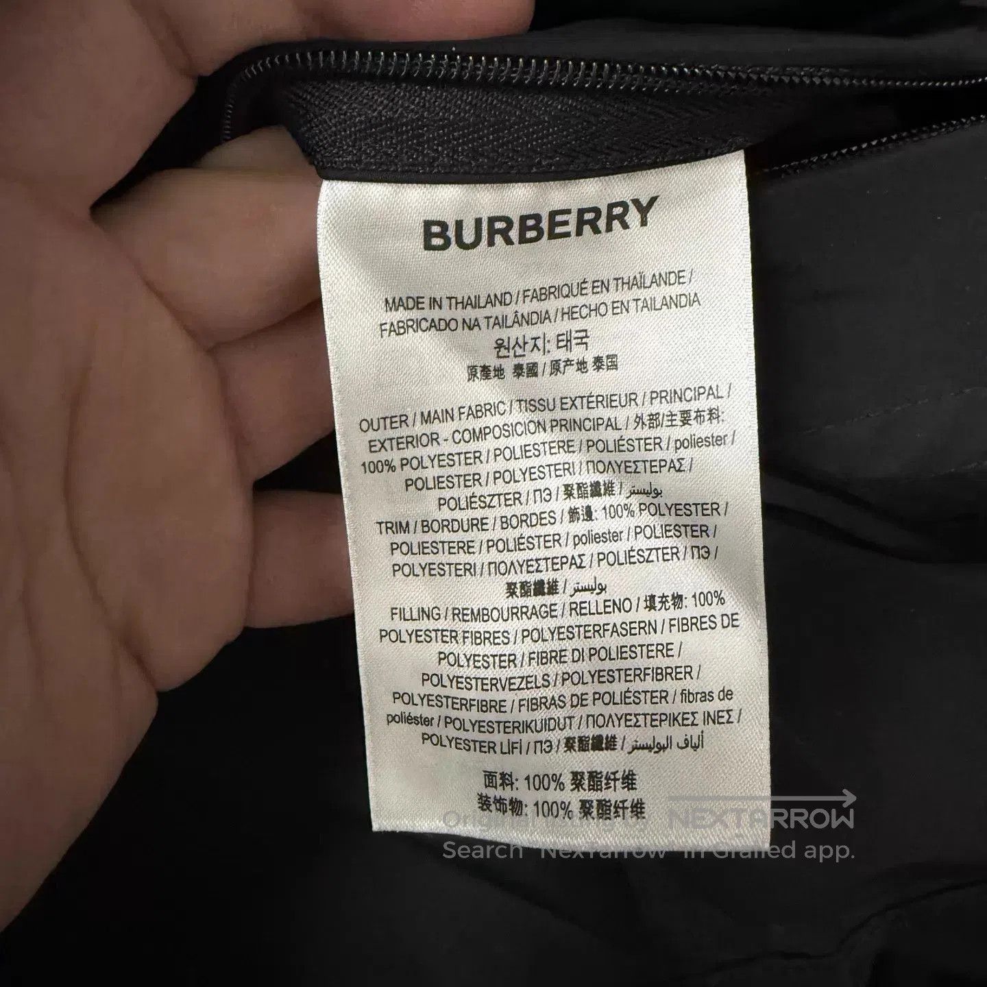 Burberry Black Hooded Zip. Size US M / EU 48-50 / 2 - 4 Thumbnail