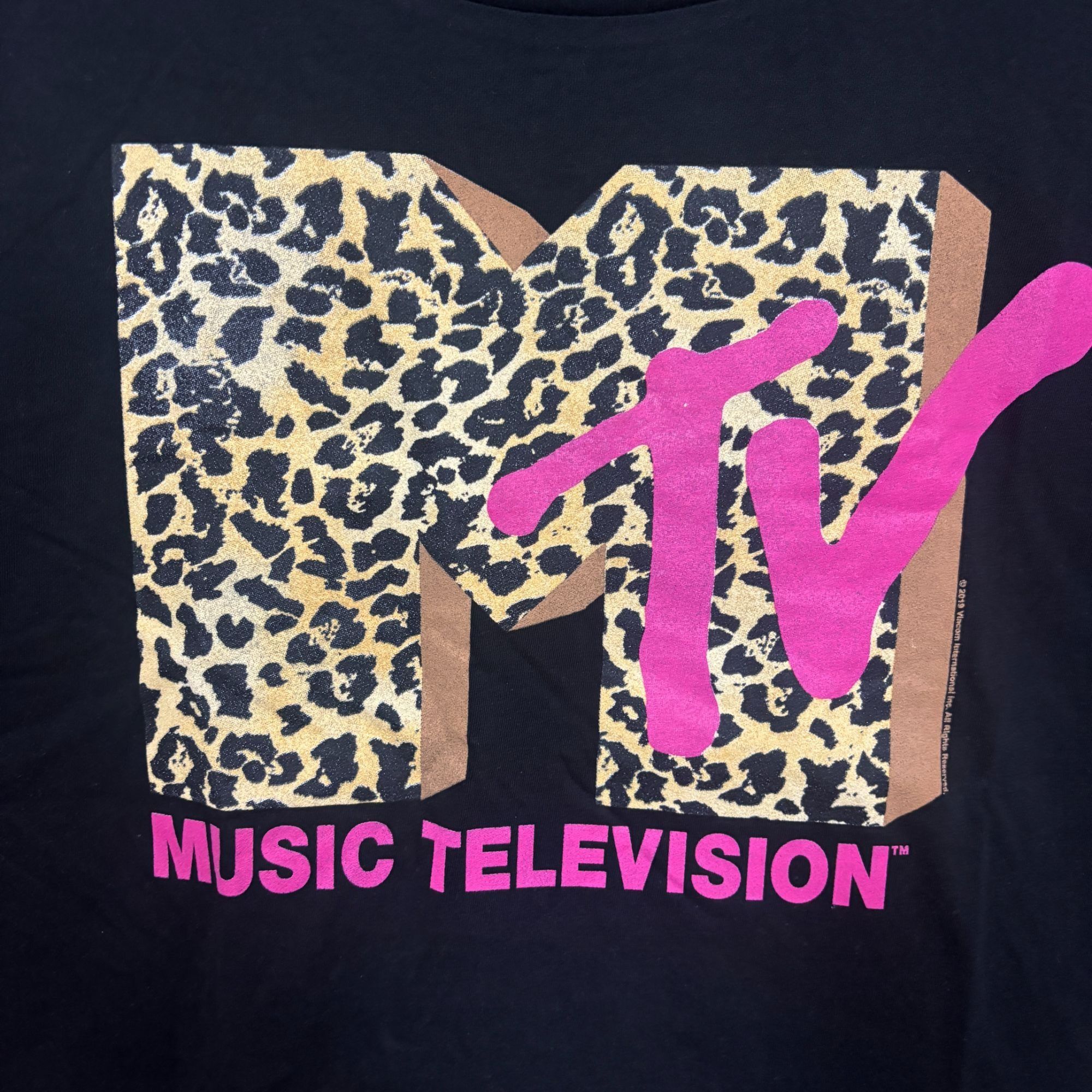 Mtv MTV Jersey Shore Style Leopard print logo Tshirt plus size 2 Size XS / US 0-2 / IT 36-38 - 2 Thumbnail