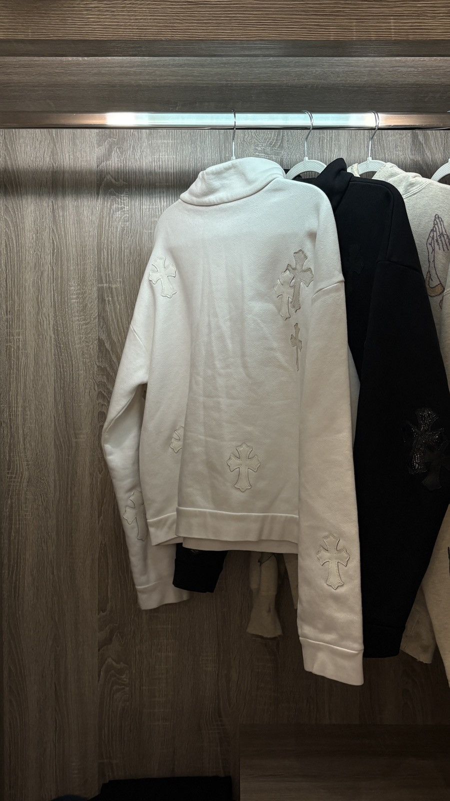 Chrome Hearts Chrome Hearts Cross Patch Half Zip Black M Size US M / EU 48-50 / 2 - 2 Thumbnail