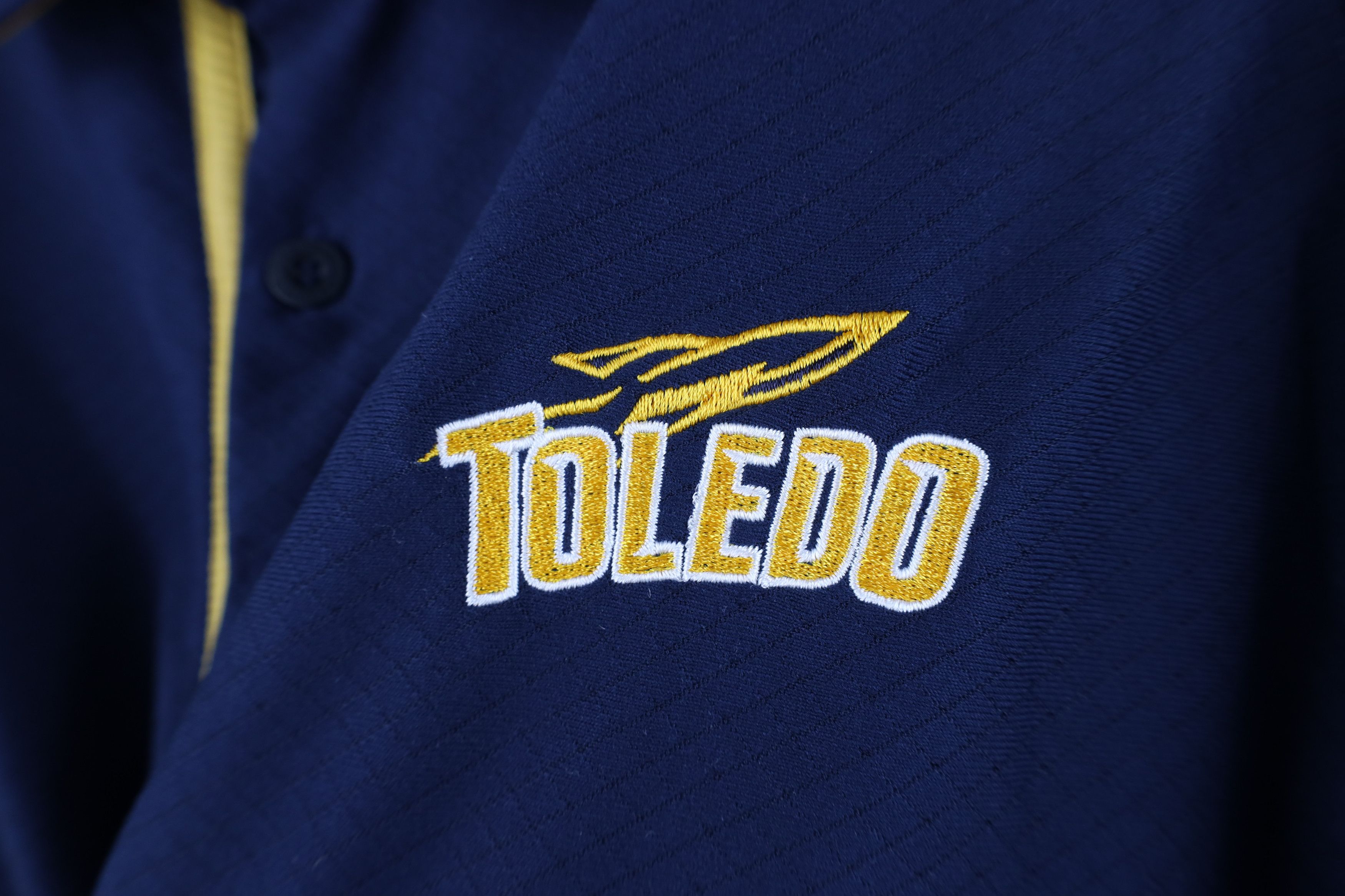 Nike Nike University of Toledo Football Collared Polo Shirt Size US L / EU 52-54 / 3 - 5 Thumbnail