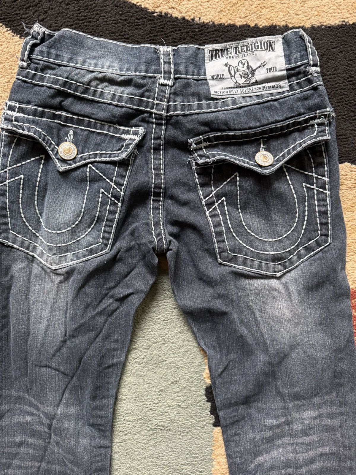 True Religion TRUE RELIGION STITCHED DENIM Size US 32 / EU 48 - 5 Thumbnail