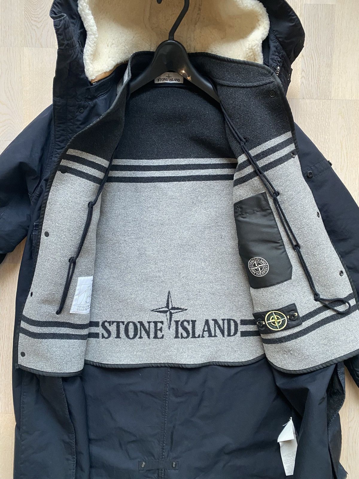 Stone Island Stone island 70449 David-TC blanket lined fishtail parka Size US M / EU 48-50 / 2 - 5 Thumbnail