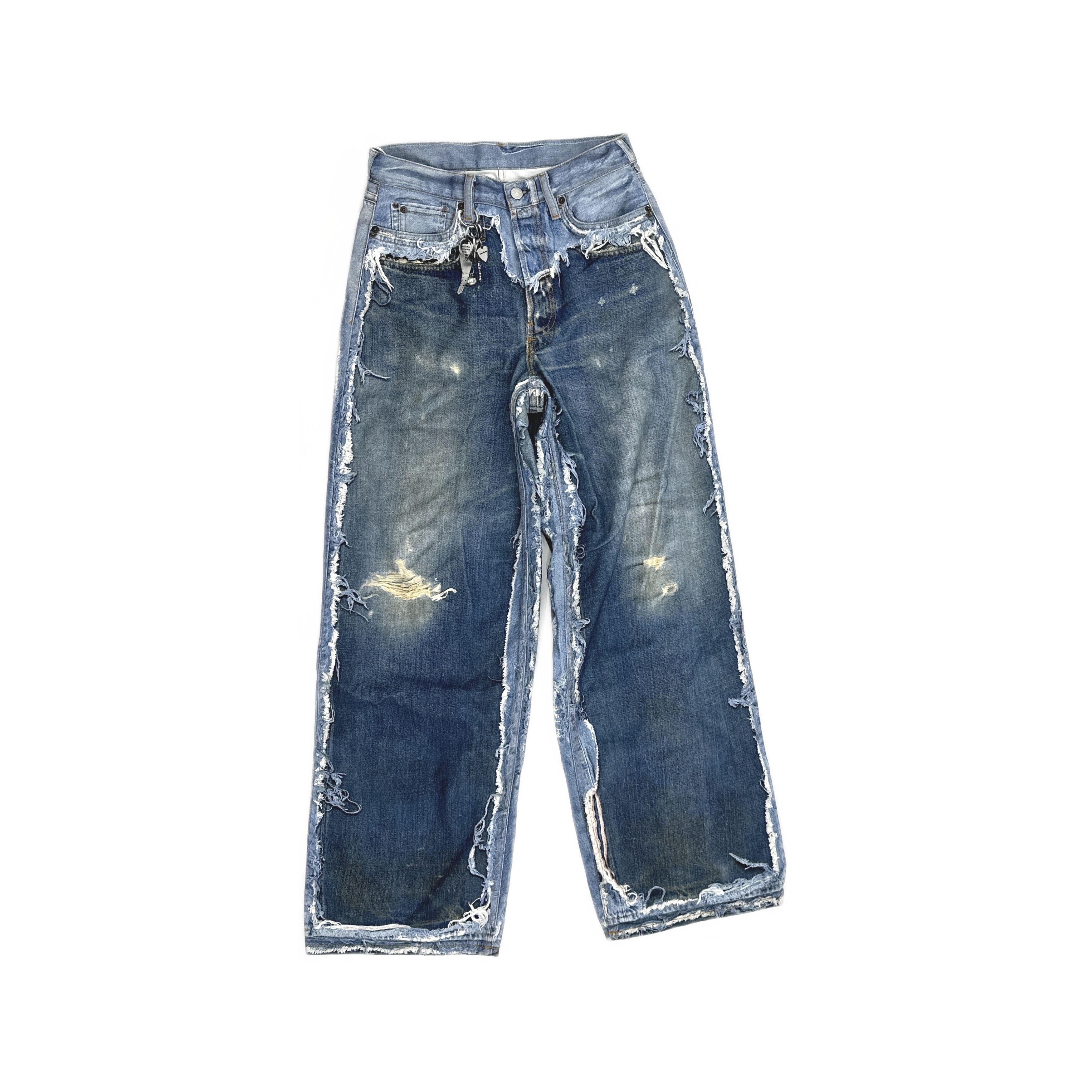 Acne Studios Acne Studios Distressed Denim Jeans Size 28 Size US 28 / EU 44 - 1 Thumbnail