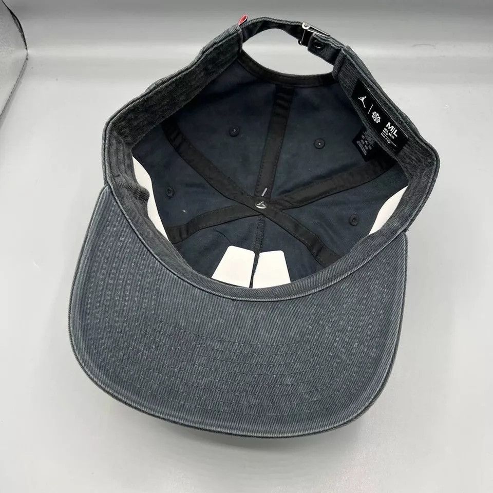 Jordan Brand Air Jordan Wings Hat Men M-L Denim Washed Jumpman Strap Back Size ONE SIZE - 4 Thumbnail