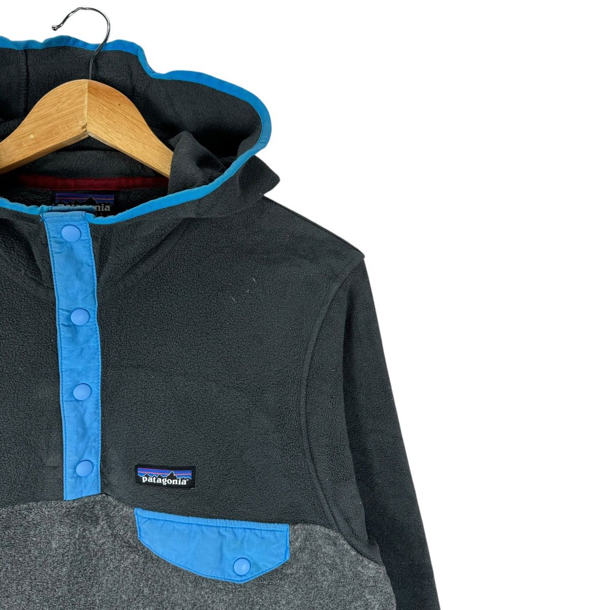 Patagonia ☀️PATAGONIA SYNCHILLA HOODIE SNAP BUTTON FLEECE SWEATER Size US S / EU 44-46 / 1 - 4 Thumbnail
