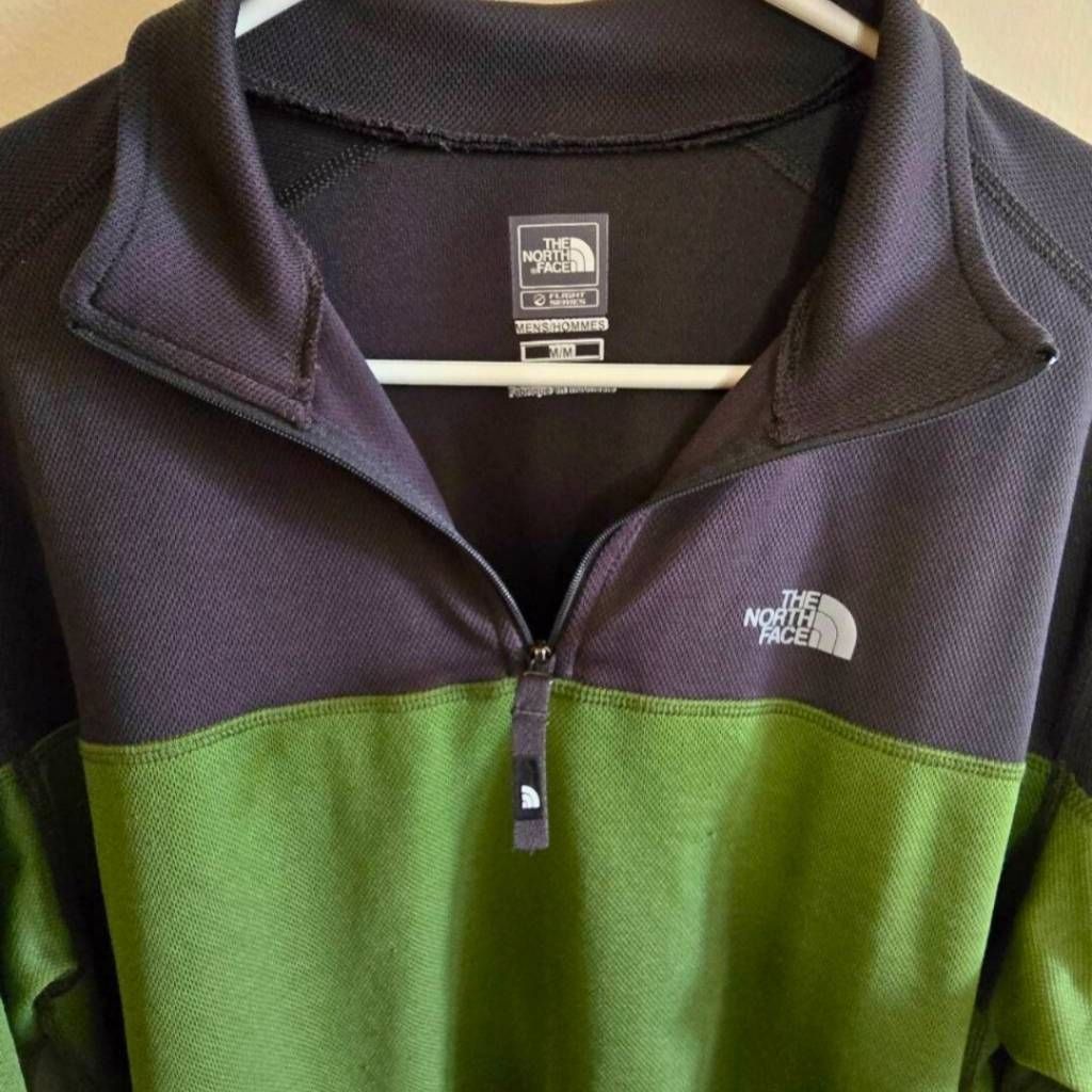 The North Face The North Face Flight Series Men's M Green Gray 1/2 Zip Pull Size US M / EU 48-50 / 2 - 3 Thumbnail